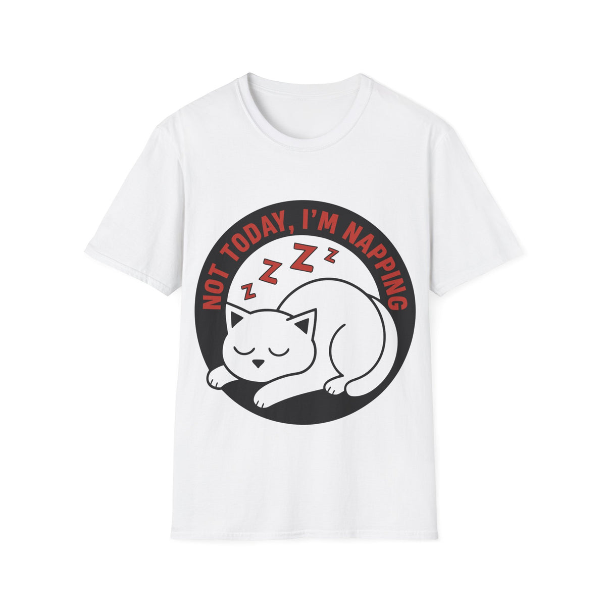 Cat Nap T-Shirt – "Not Today, I’m Napping" Cute Sleepy Cat Tee- Trending Now - September 2026