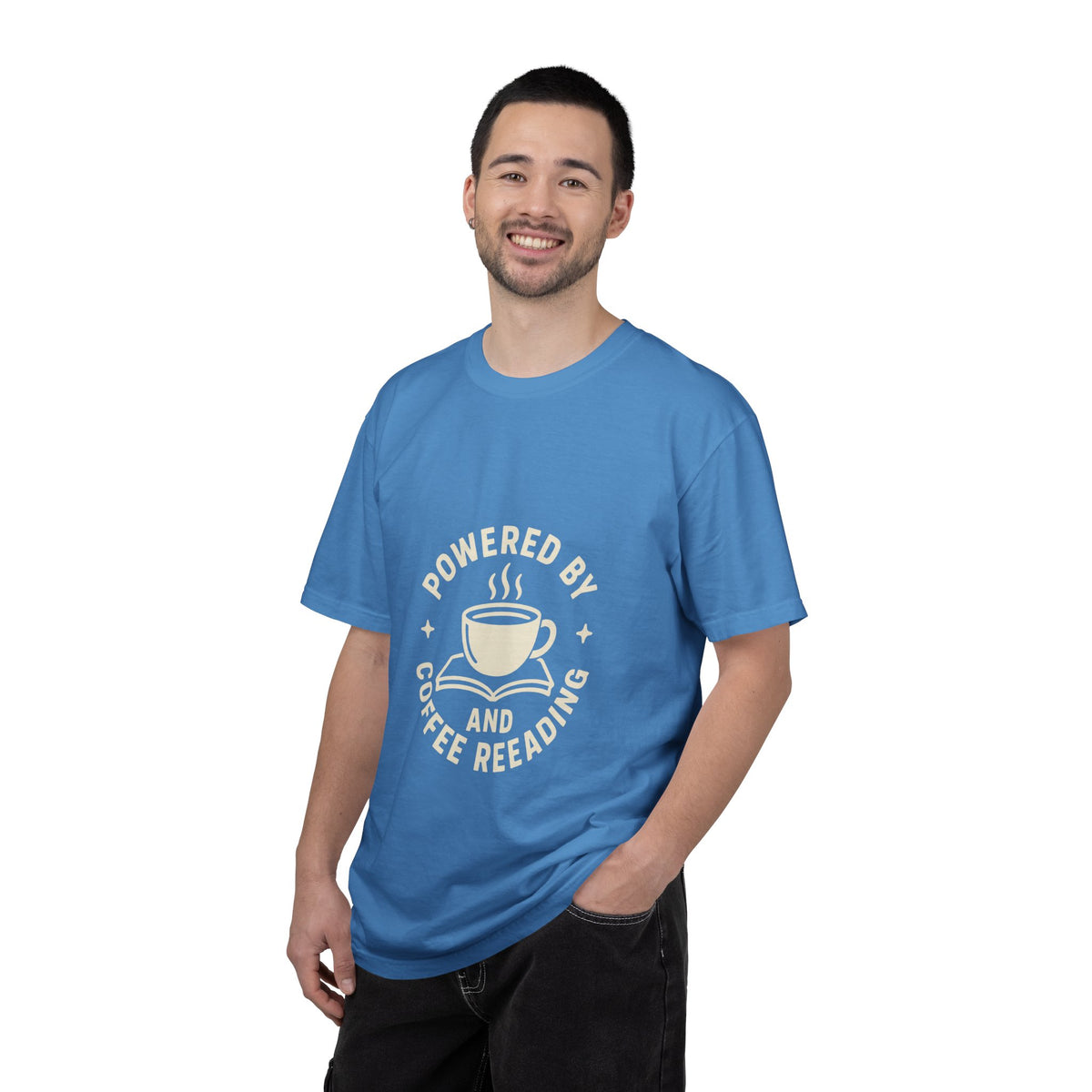 Coffee & Reading T-Shirt — "Powered by Coffee and Reading" Graphic Tee - Trending Now - October 2026