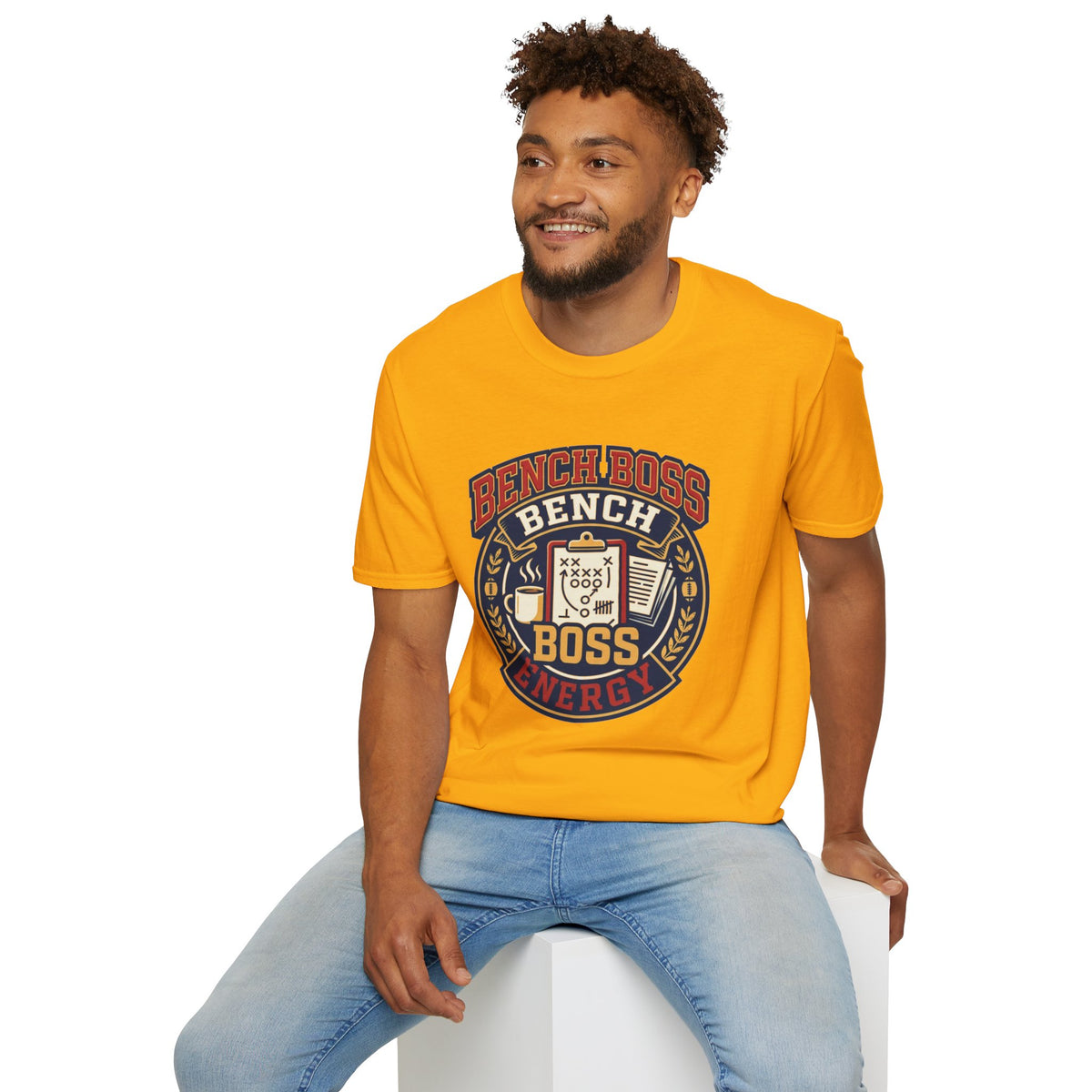 Bench Boss T-Shirt — Retro Gym Weightlifting Tee - Trending Now - August 2026