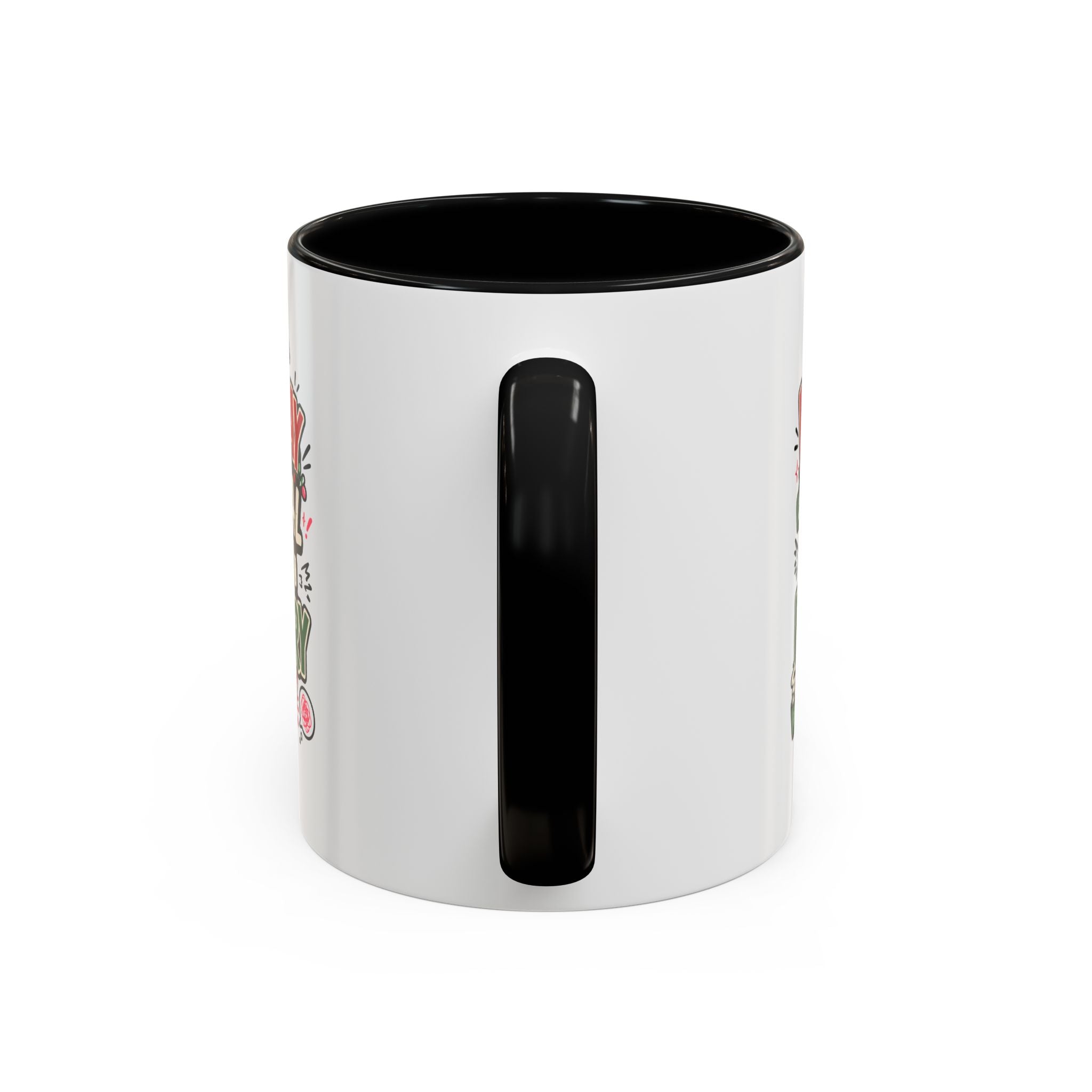 Modern Day Christmas Holiday Social Battery Low Accent  Coffee Mug