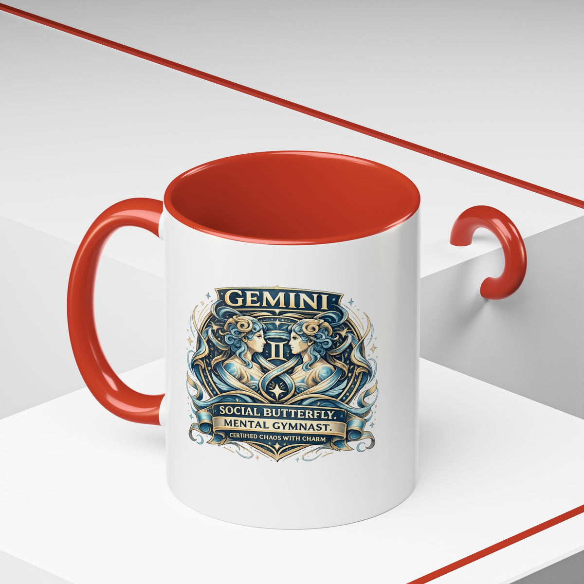 Zodiac  Gemini Accent Coffee Mug