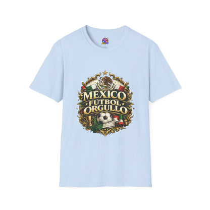 Mexico Fútbol Orgullo T-Shirt — Mexican Soccer Pride Graphic Tee