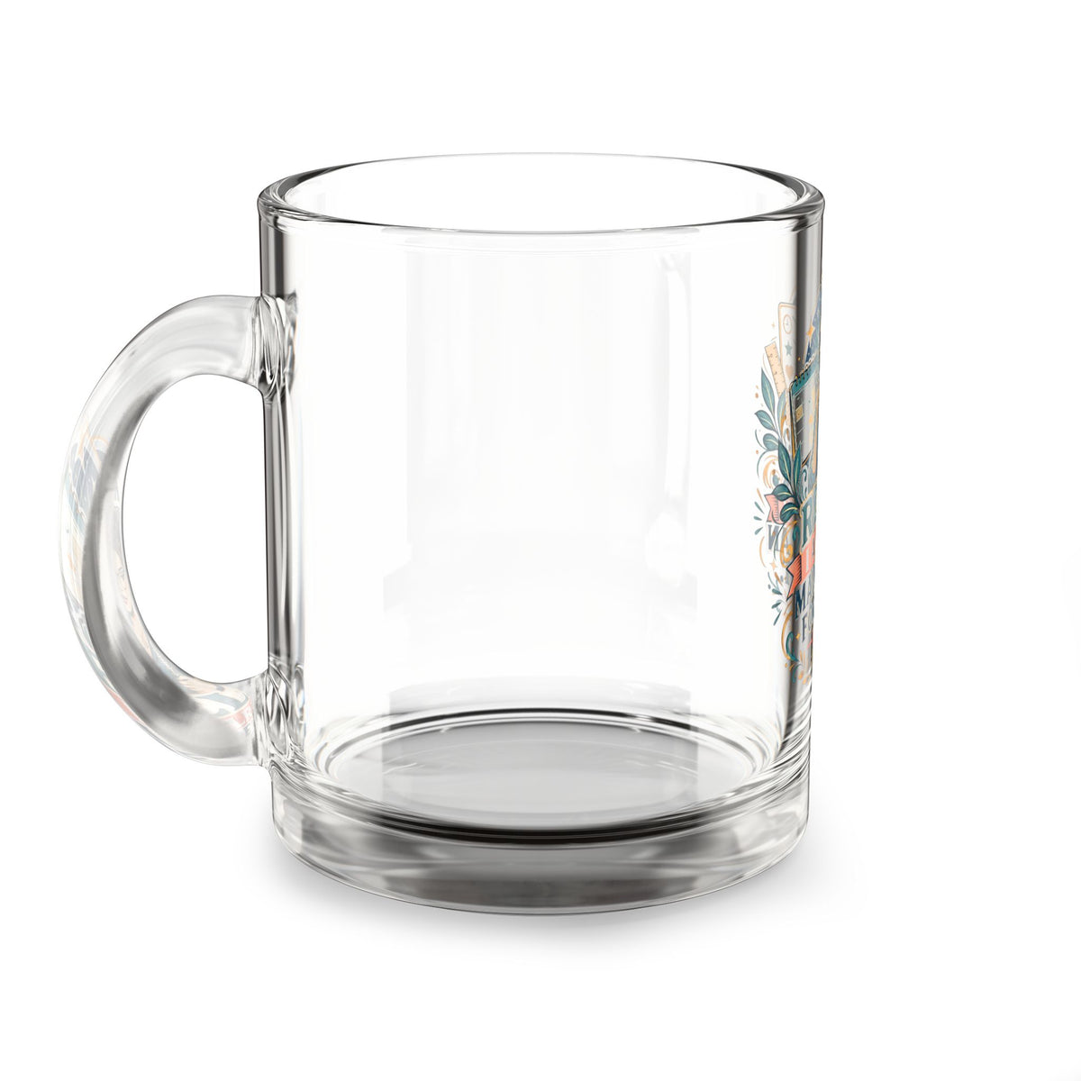 Virgo Glass Mug Astrology Virgo Glass Mug — “Relax I Already Made a Plan for That” 10oz