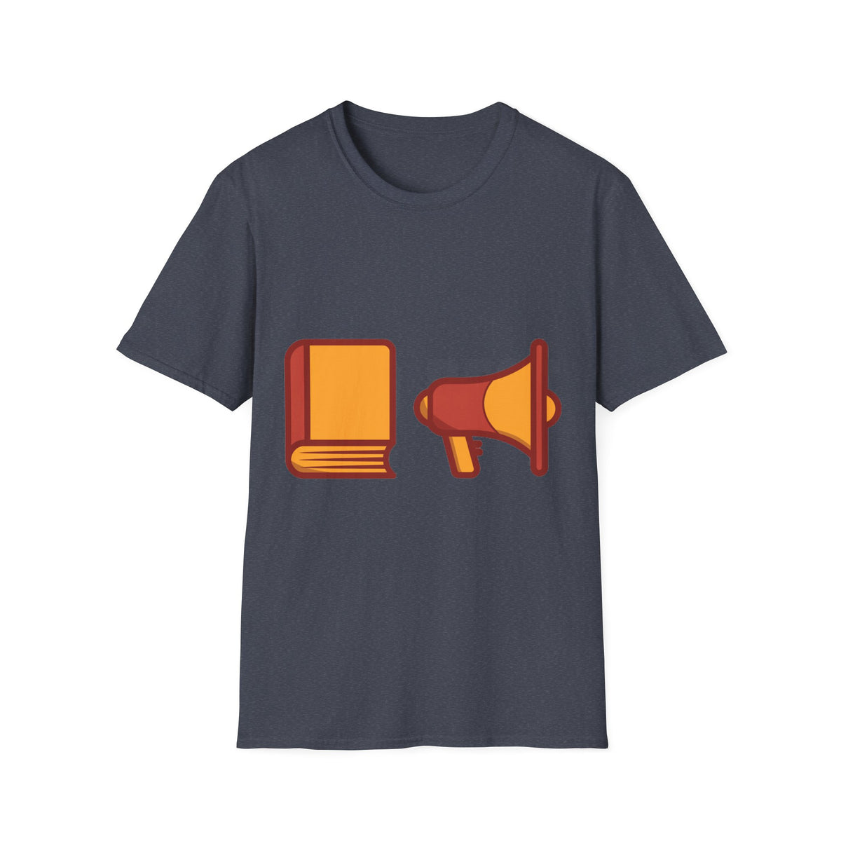 Book & Megaphone T-Shirt — Literary Advocate Tee - Trending Now - September 2026