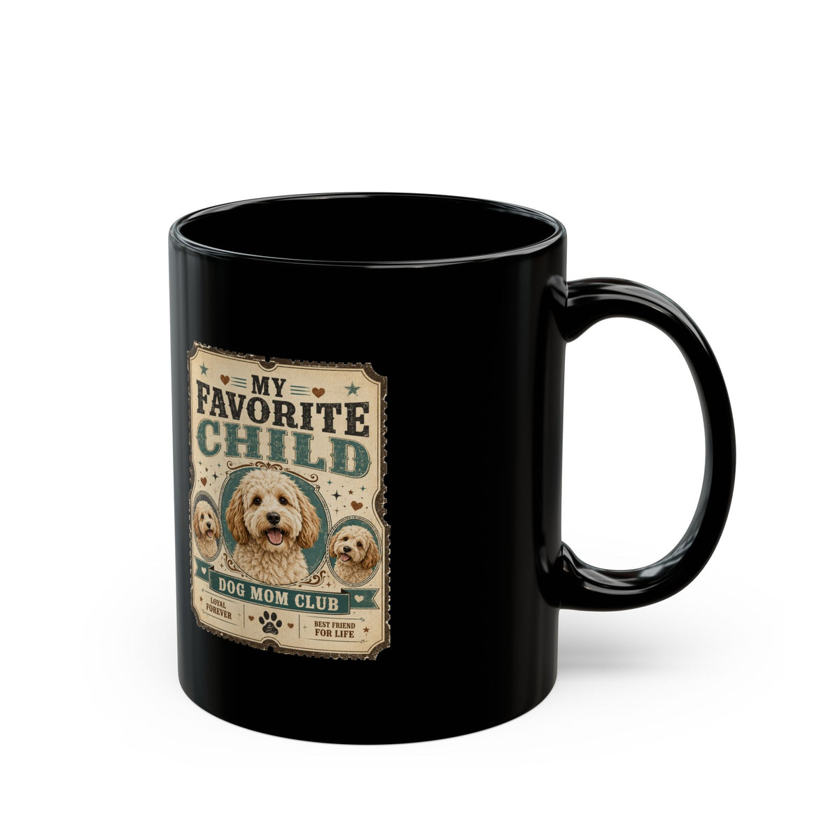 Milo Bailey Dog Dad Mom My Favorite Child Dog Mom Mug — Cute Pet Lover Coffee Cup