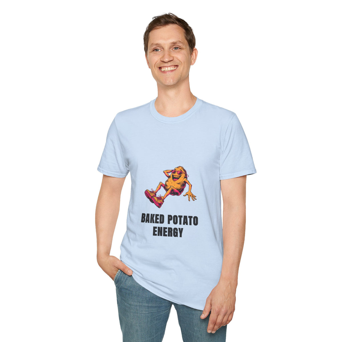 Baked Potato Energy T-Shirt — Funny Potato Graphic Tee - Trending Now - August 2026