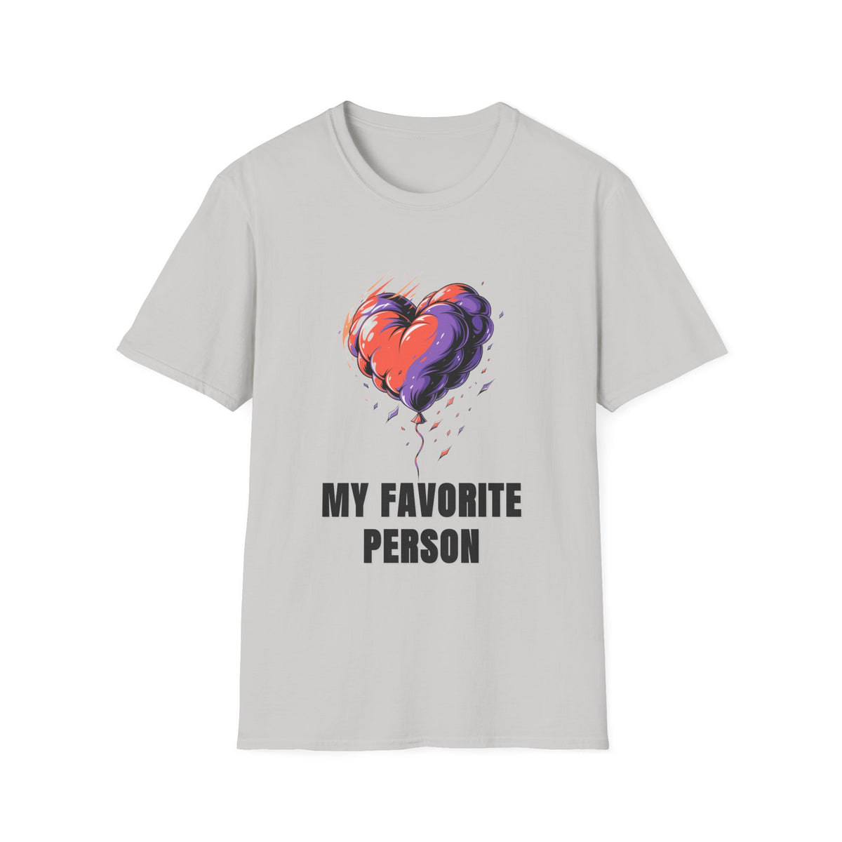 Heart Graphic T-Shirt — "My Favorite Person" Casual Tee - Trending Now - August 2026