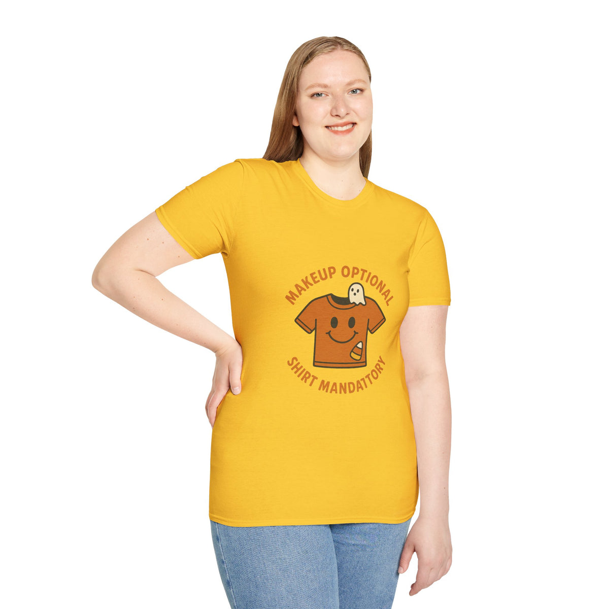 Cute Gingerbread 'Baked Optional, Plant-Based' T-Shirt - Trending Now - October 2026