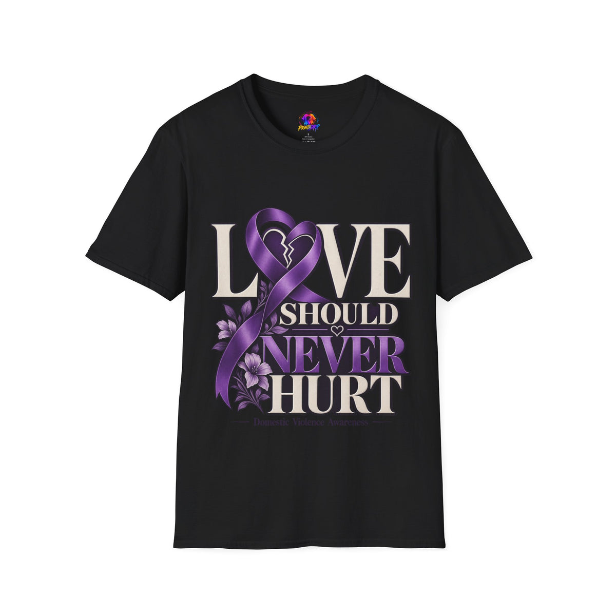 Love Should Never Hurt Domestic Violence Awareness T-Shirt
