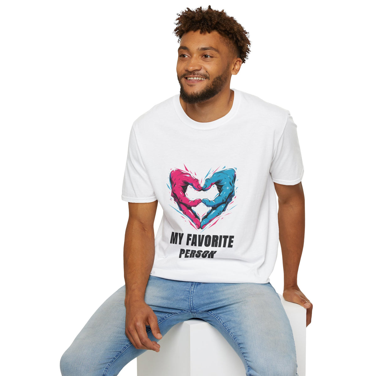 Heart Hands T-Shirt — “My Favorite Person” Couples Graphic Tee - Trending Now - August 2026