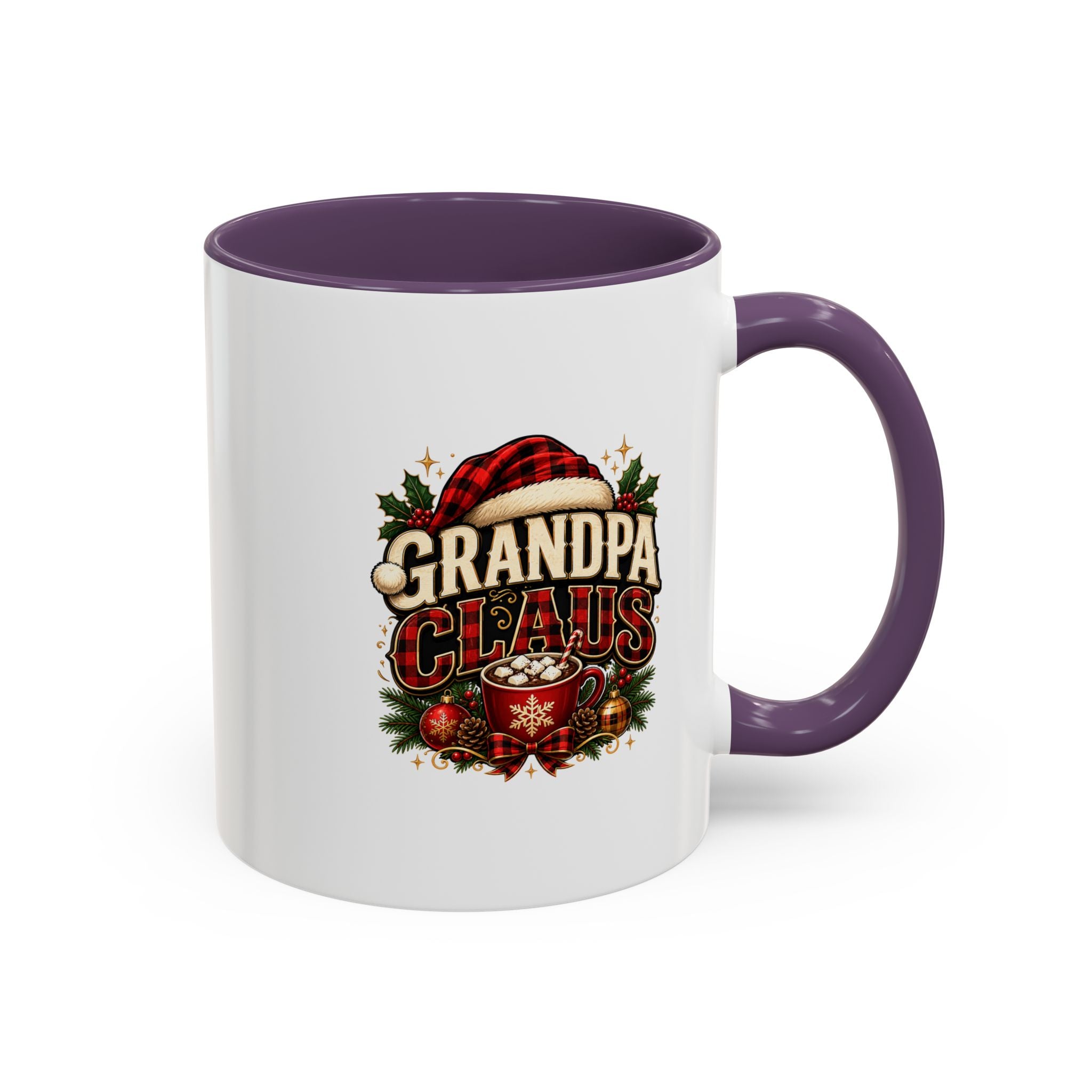 Accent Coffee Mug Grandpa Claus
