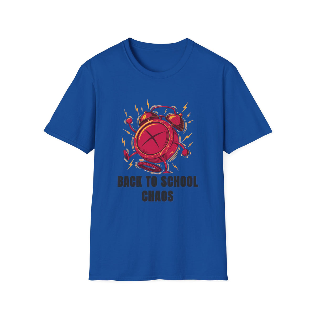 Back to School Chaos T-Shirt — Funny Alarm Clock Graphic Tee - Trending Now - August 2026