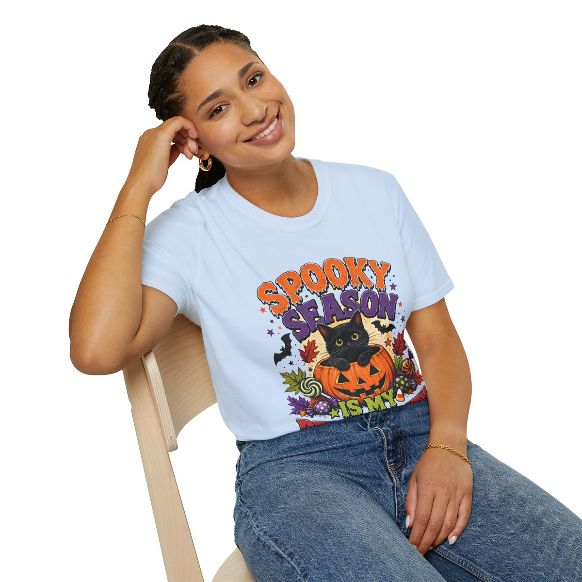 Halloween Spooky Season Unisex Softstyle T-Shirt