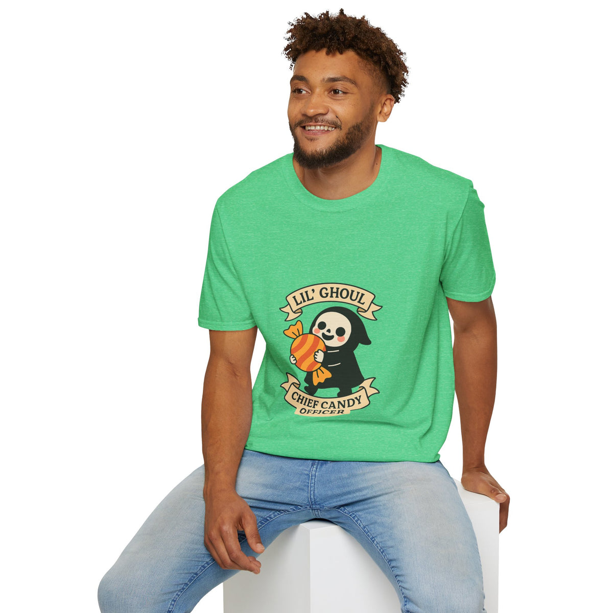 T-Shirt — 'Lil' Ghoul' Trick-or-Treat Candy Officer Halloween Tee - Trending Now - October 2026
