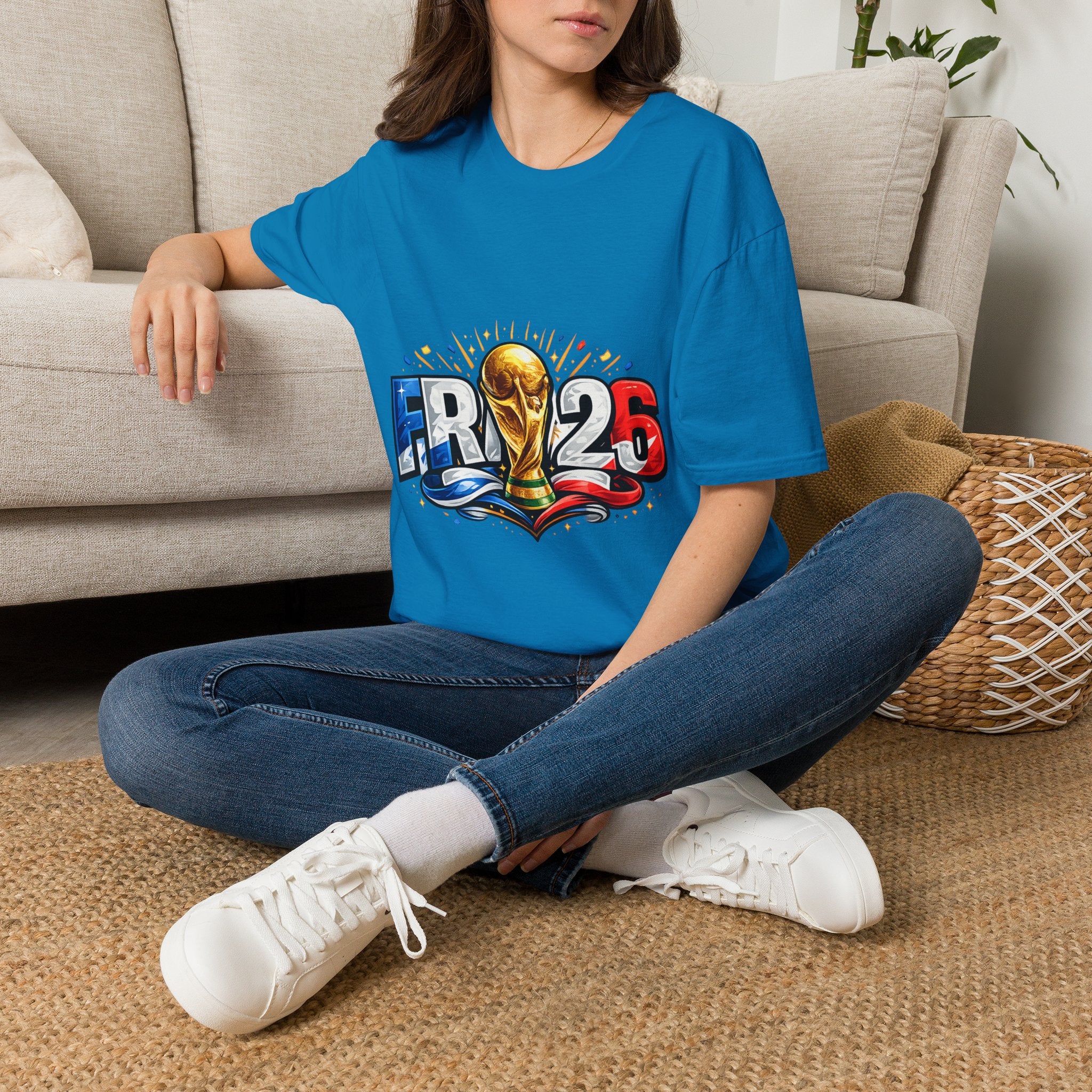France World Cup Trophy 26 T-Shirt — Soccer Championship Fan Tee