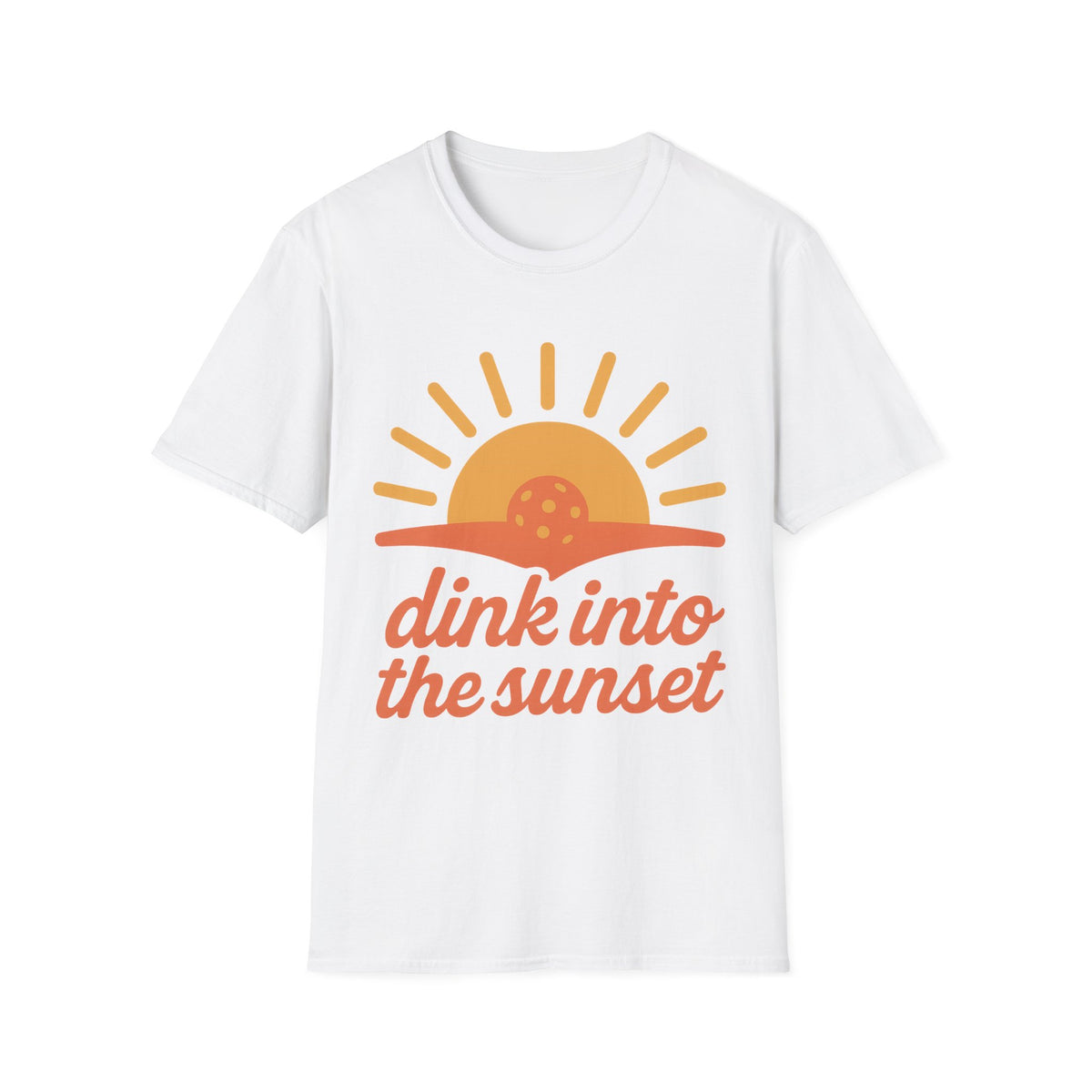 Sunset Graphic T-Shirt — "Drink Into the Sunset" Retro Sun Tee - Trending Now - September 2026