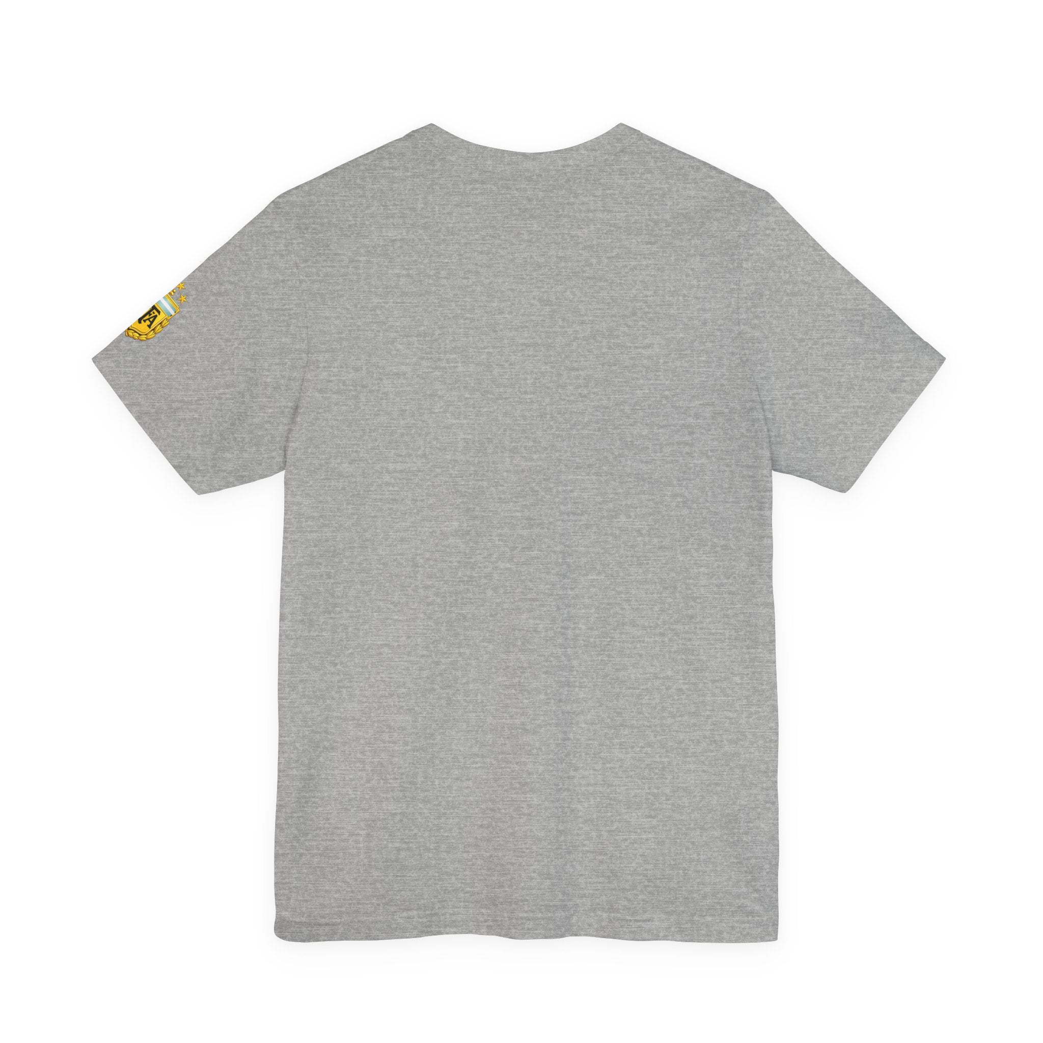 Argentina - Tango y Fútbol Graphic Tee - Bold Serif Soccer & Dance Shirt
