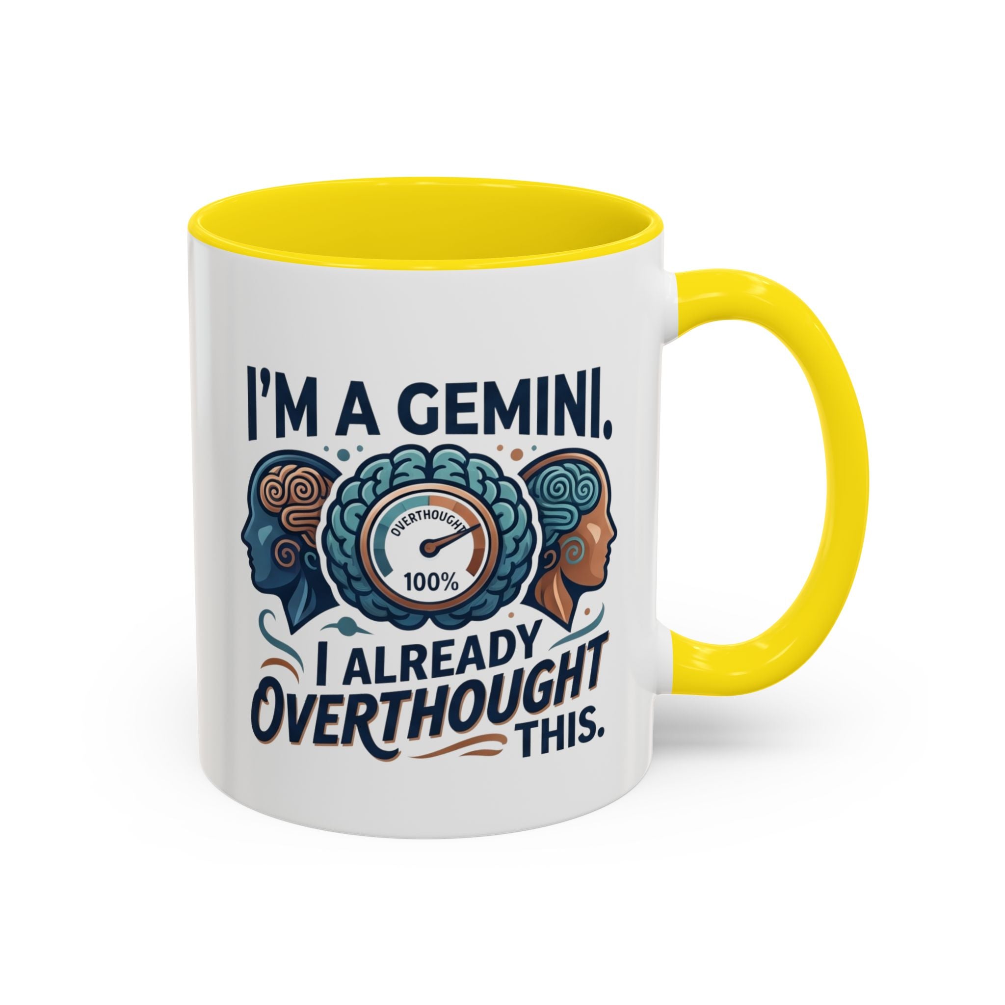 I'm a Gemini Coffee Mug — I Already Overthought This Zodiac Mug (11/15oz)