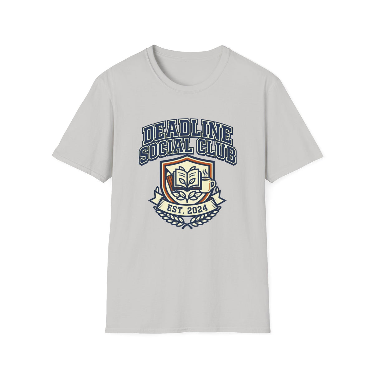 Deadline Social Club T-Shirt — Retro Collegiate Badge Tee - Trending Now - August 2026