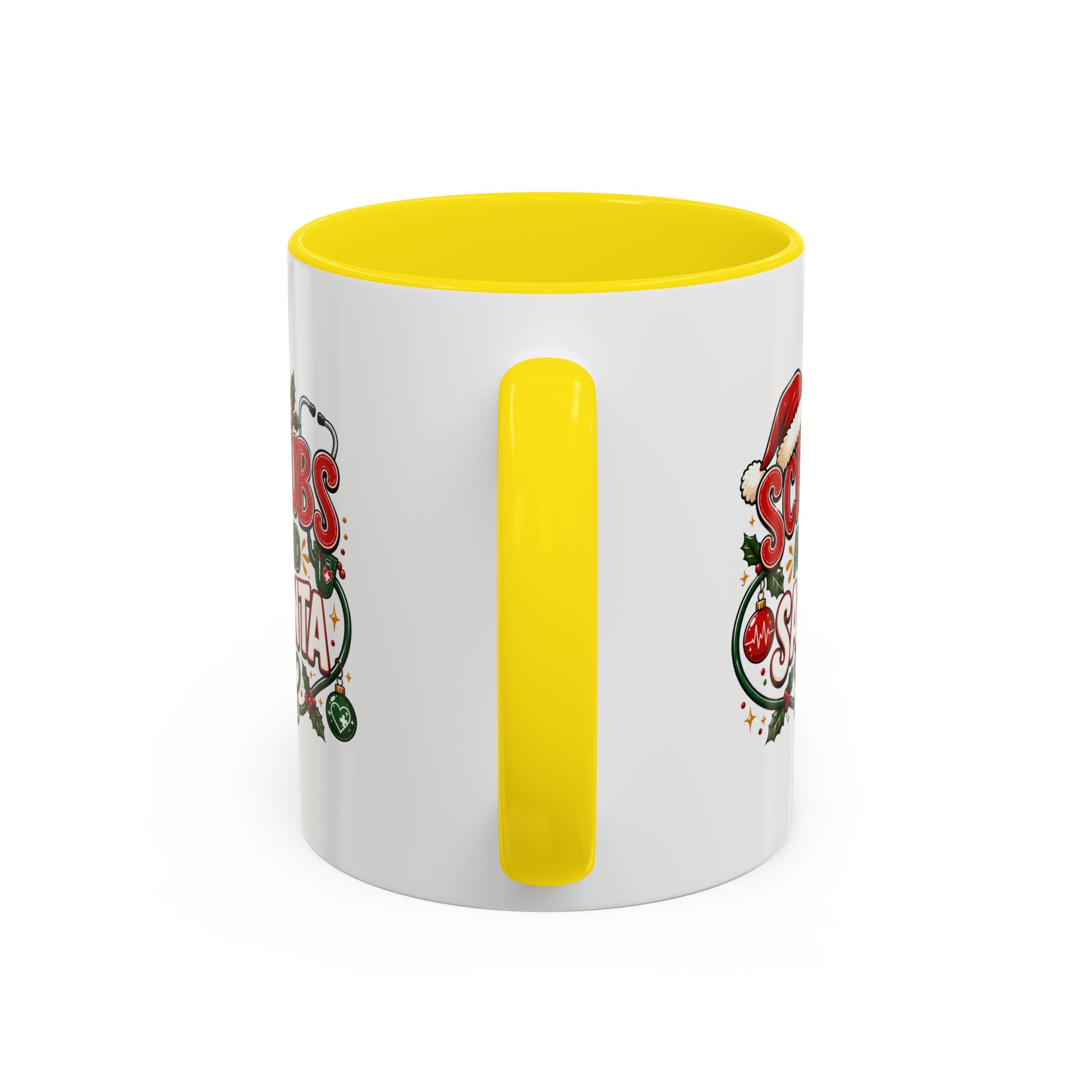 Scrubs and Santa Christmas Coffee Mug