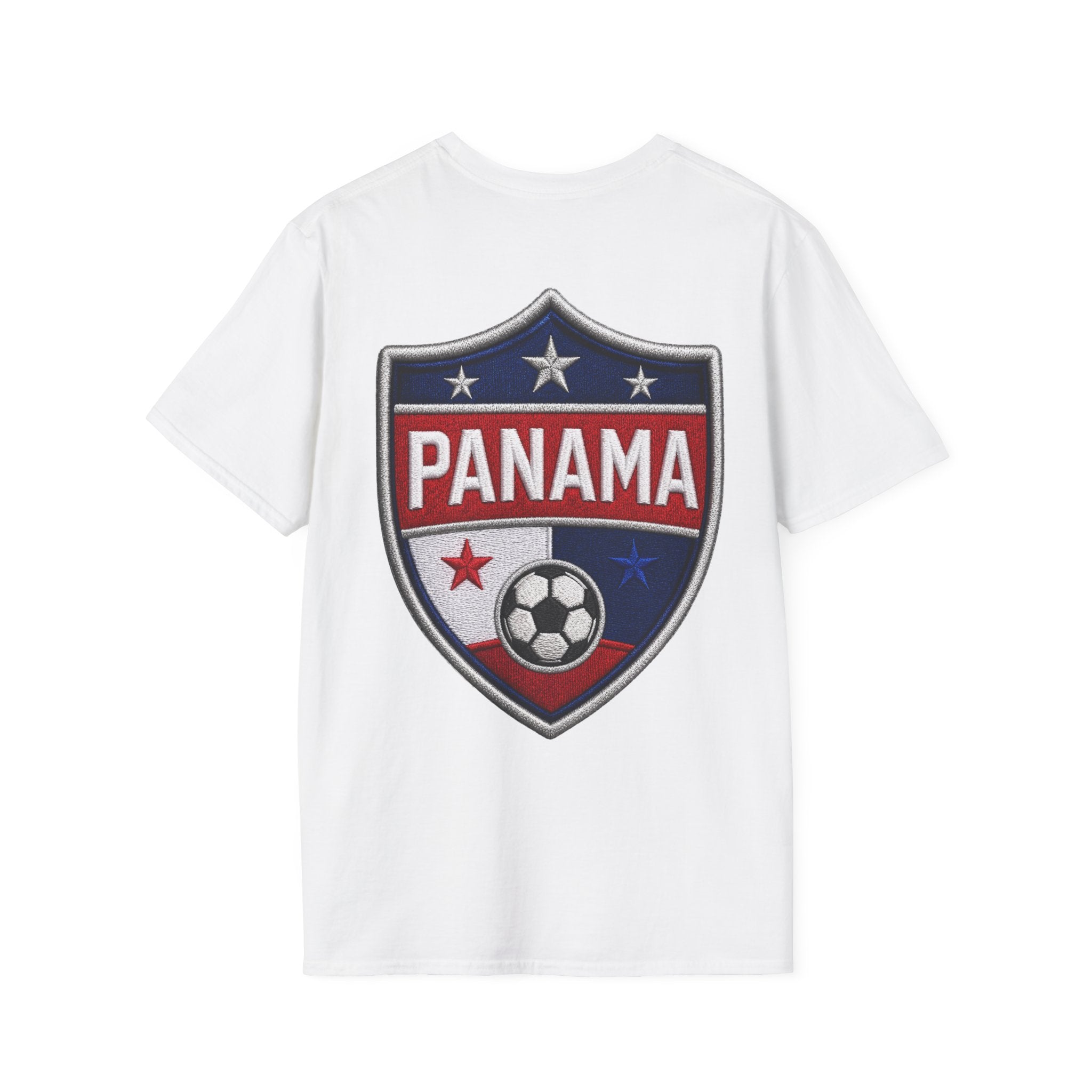 Canal Force Soccer T-Shirt - Patriotic Player Graphic Tee - Panama Shirt