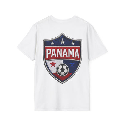 Canal Force Soccer T-Shirt - Patriotic Player Graphic Tee - Panama Shirt
