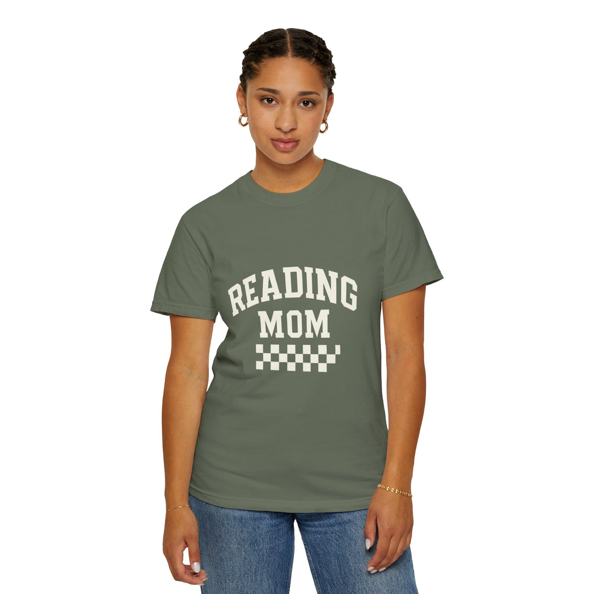 Reading Mom T-Shirt — Vintage Checkbook Style Graphic Tee for Book-Loving Moms - Trending Now - October 2026