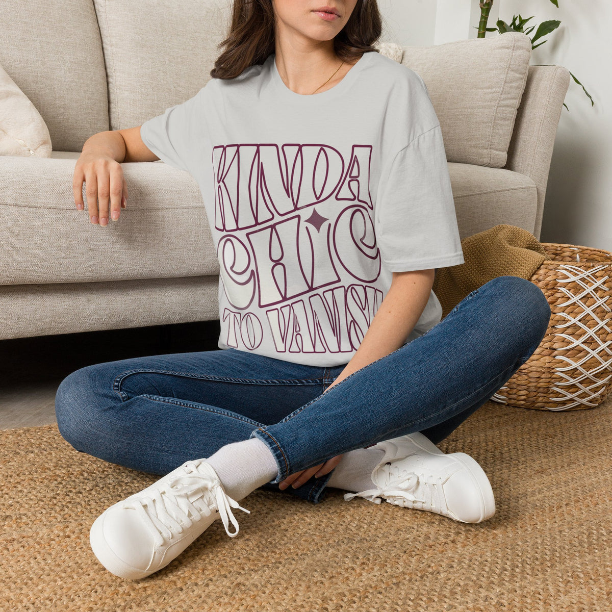 Kinda Chic Retro Graphic Tee — Vintage-Inspired Feminine Casual T-Shirt - Trending Now - August 2026