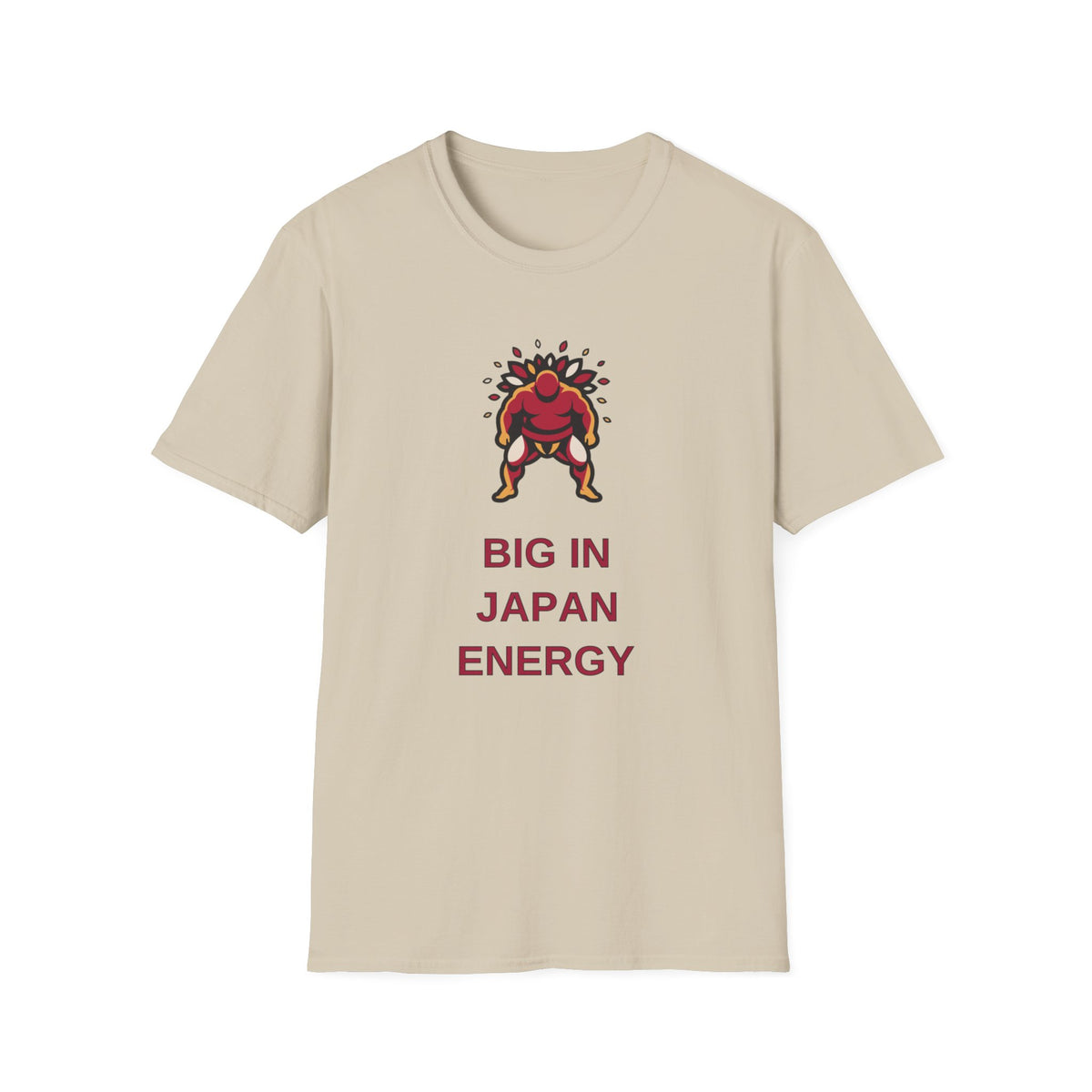 Japan Sumo Graphic T-Shirt — "Big in Japan Energy" Cotton Tee - Trending Now - August 2026