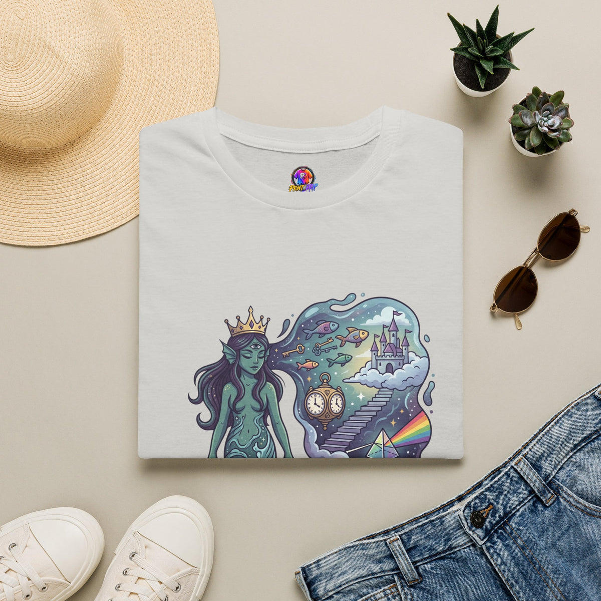 Pisces Daydream T-Shirt — 'Currently Lost in a Daydream' Zodiac Graphic Tee