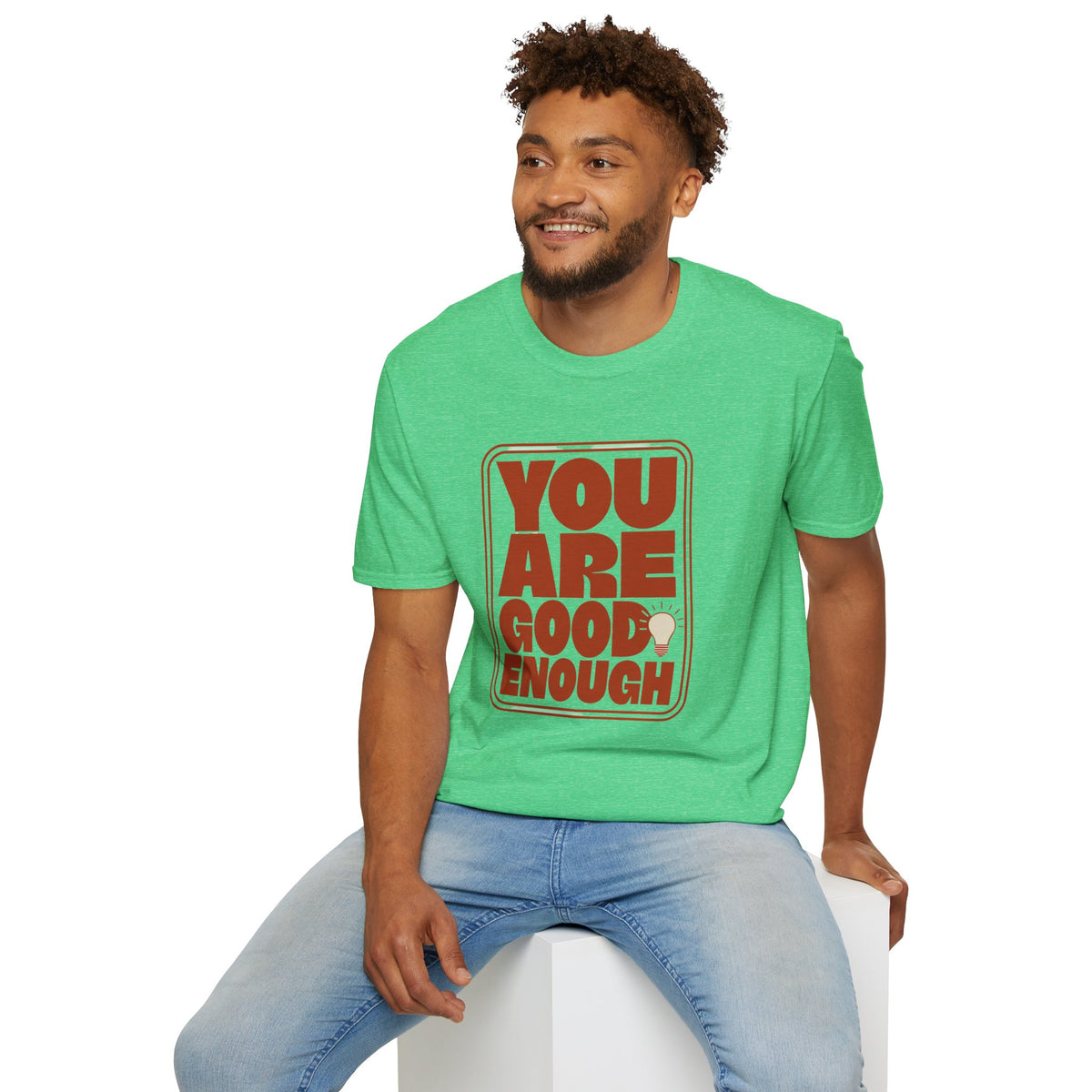 T-Shirt — "You Are Good Enough" Retro Affirmation Tee - Trending Now - August 2026