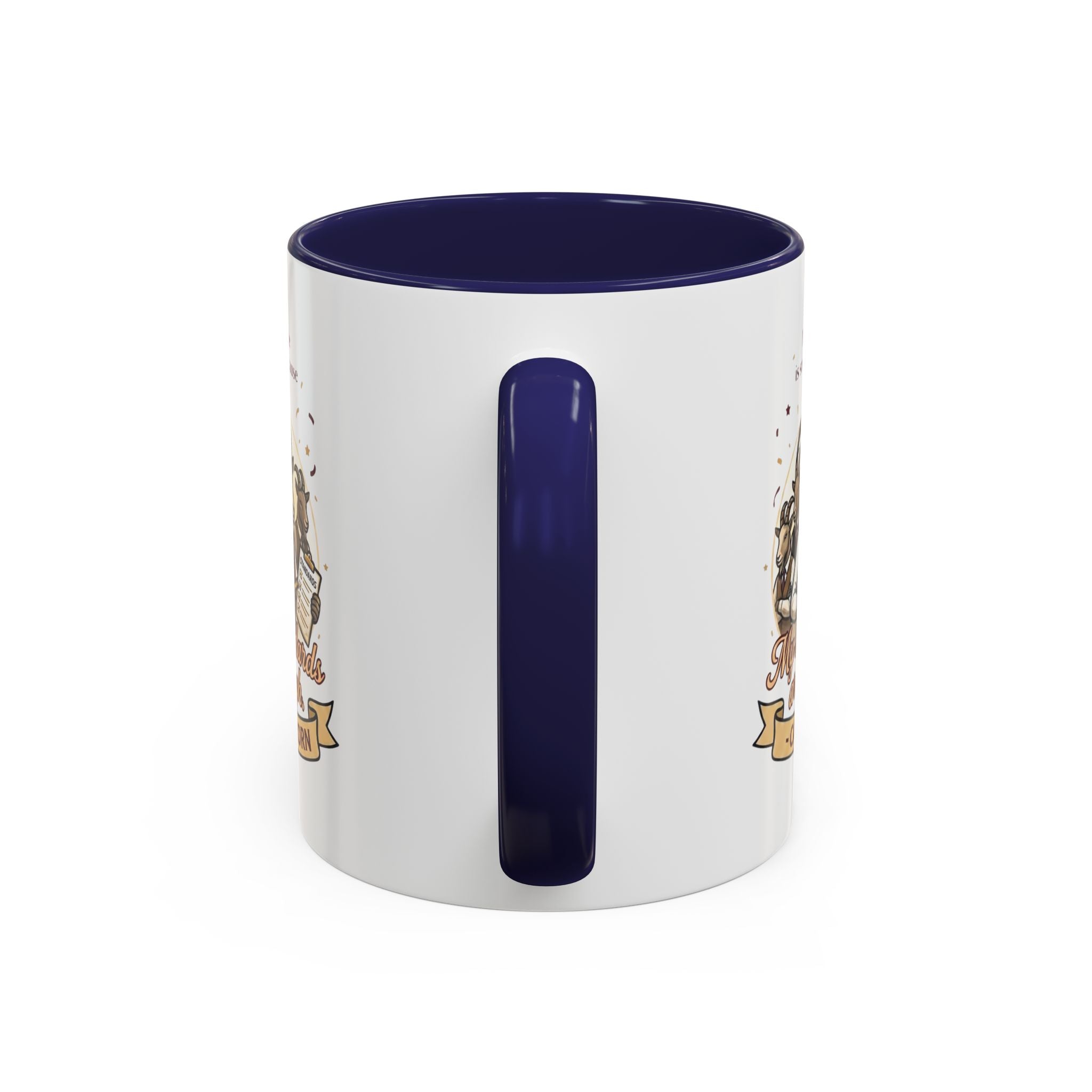 Capricorn Coffee Mug — "My Standards Are High" Zodiac Accent Mug (11/15oz)