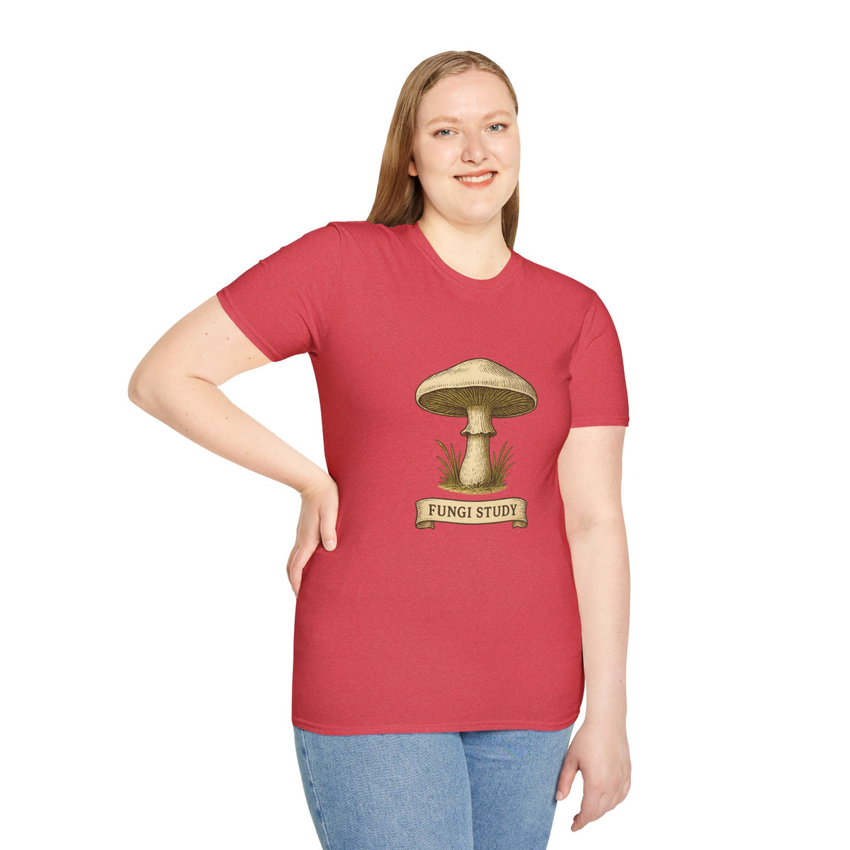 Mushroom Study T‑Shirt — Botanical Vintage Mushroom Illustration Tee - Trending Now - August 2026