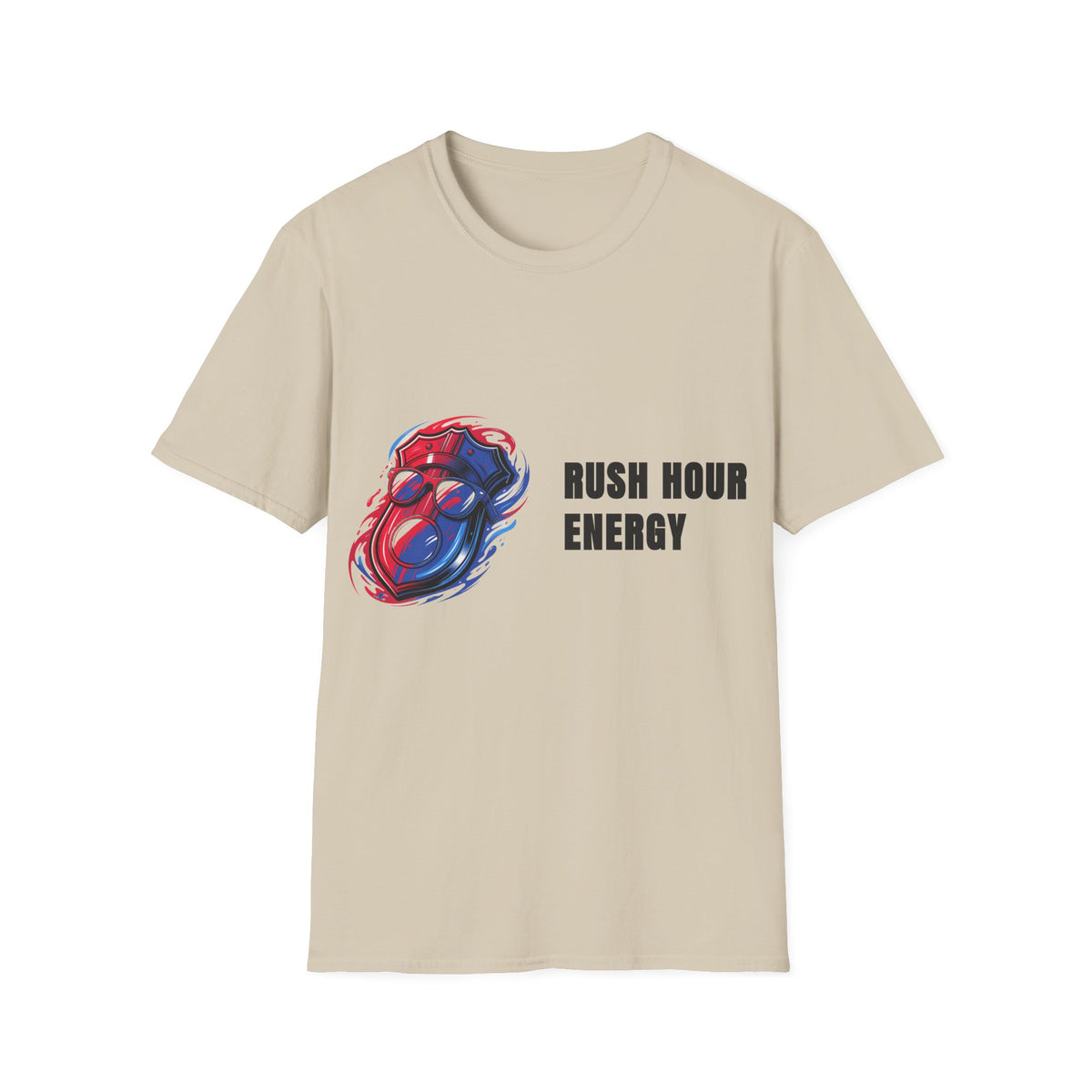 Rush Hour Energy T-Shirt — Retro Racing Skull Graphic Tee - Trending Now - September 2026