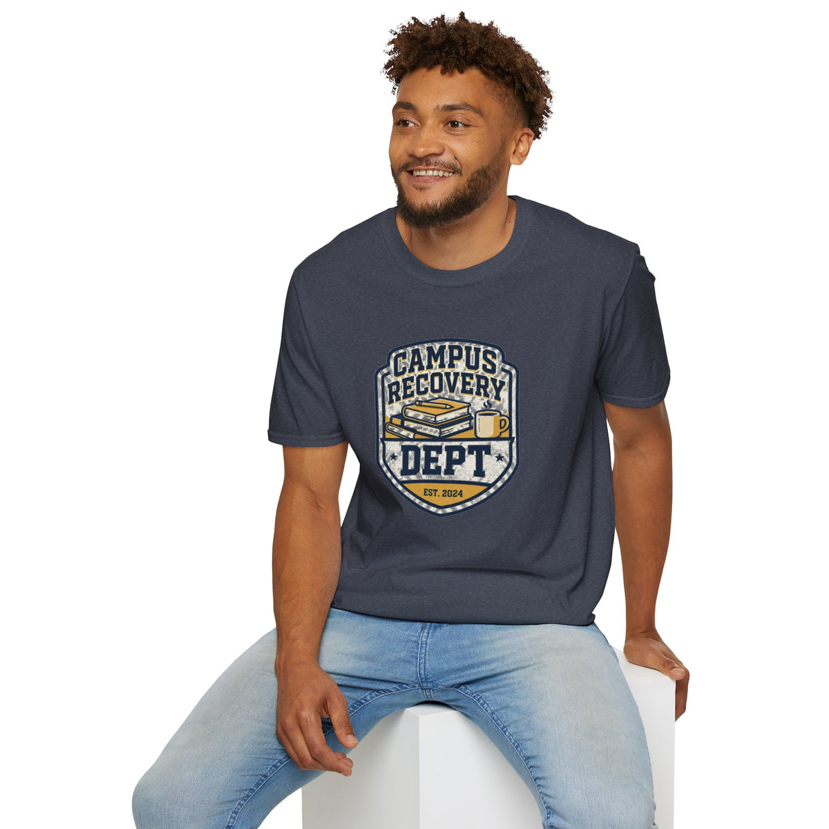Campus Recovery Dept. T-Shirt — Collegiate Support Logo Tee - Trending Now - August 2026