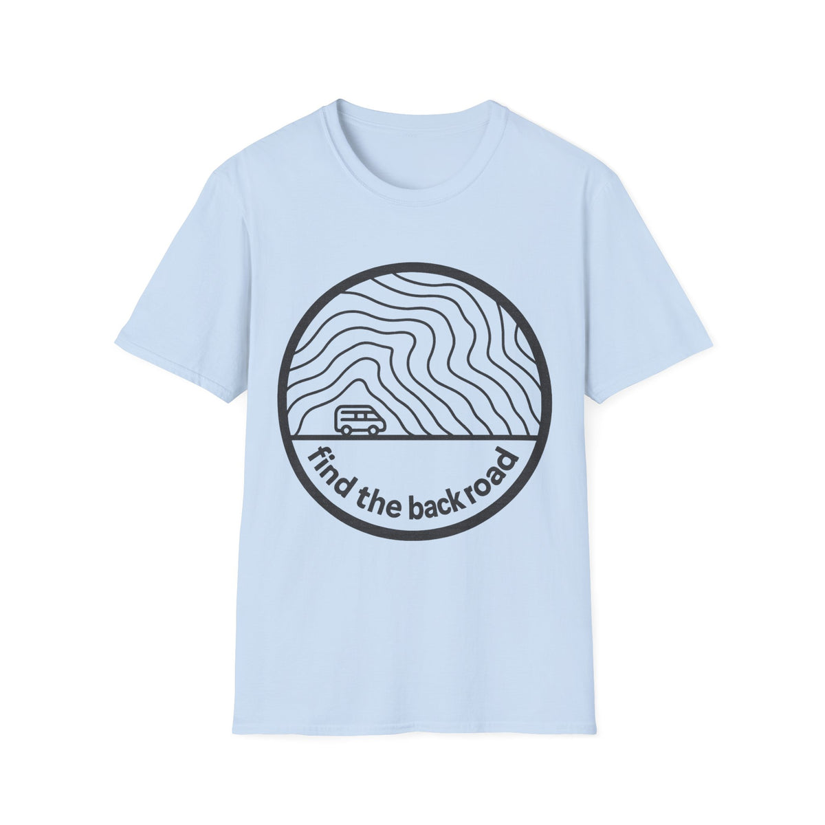 Minimalist Earth Wave T‑Shirt — Subtle Circular Nature Graphic - Trending Now - September 2026