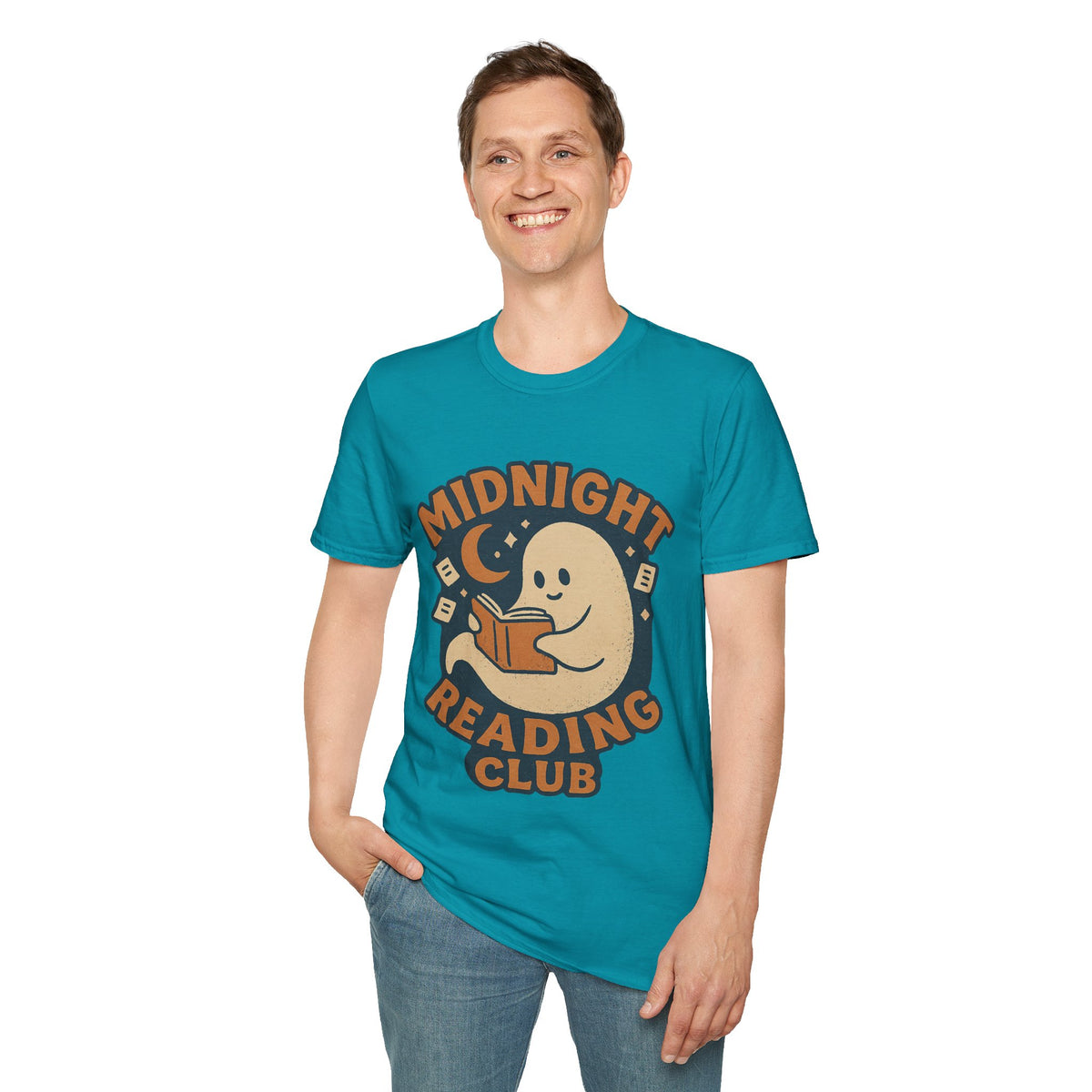 Midnight Reading Club T-Shirt — Cute Ghost Booklover Tee - Trending Now - August 2026