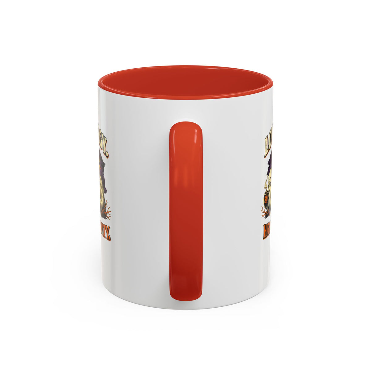 Halloween  Low Energy High Spirit  Accent Coffee Mug