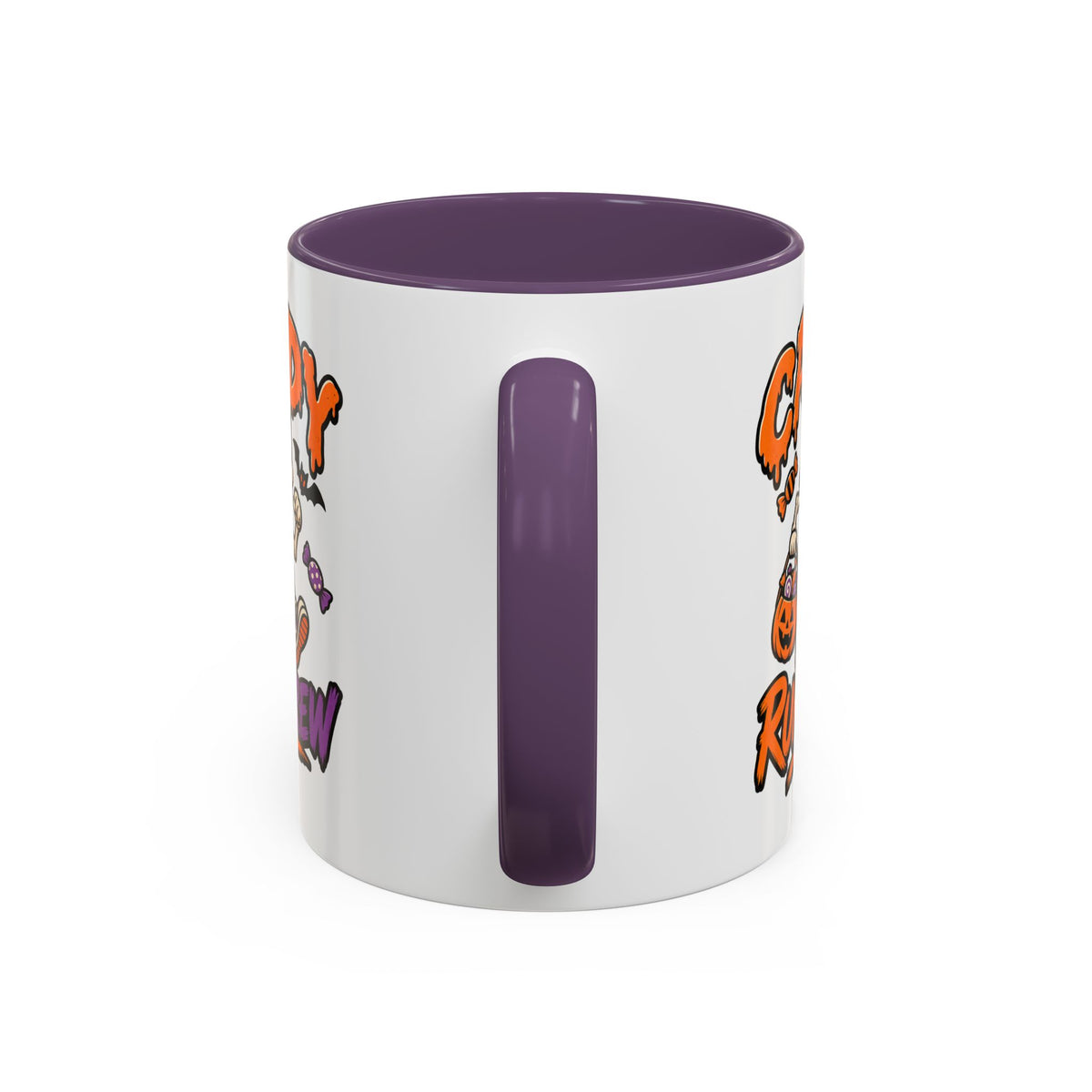 Candy Run Crew Coffee Mug — Halloween Skeleton Trick-or-Treat Accent Mug (11/15oz)