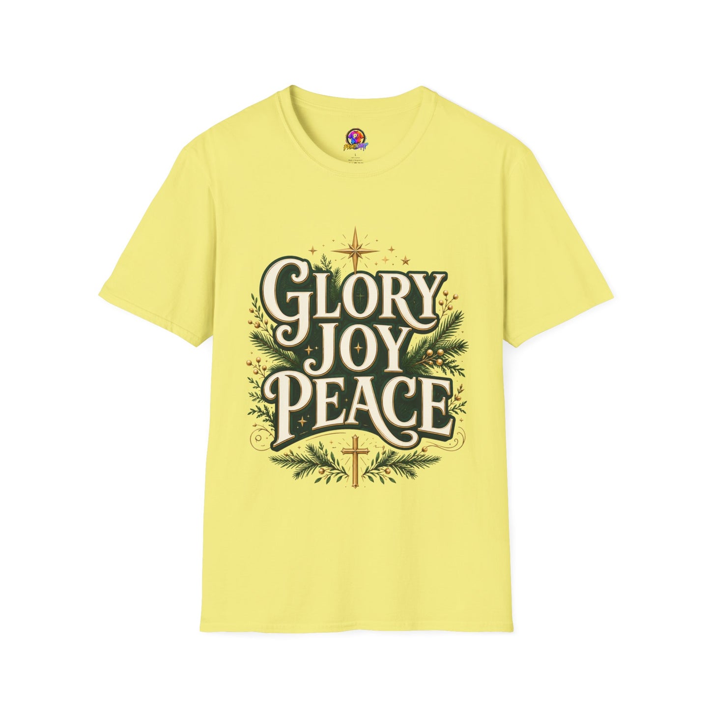 Glory Joy Peace Christmas T-Shirt