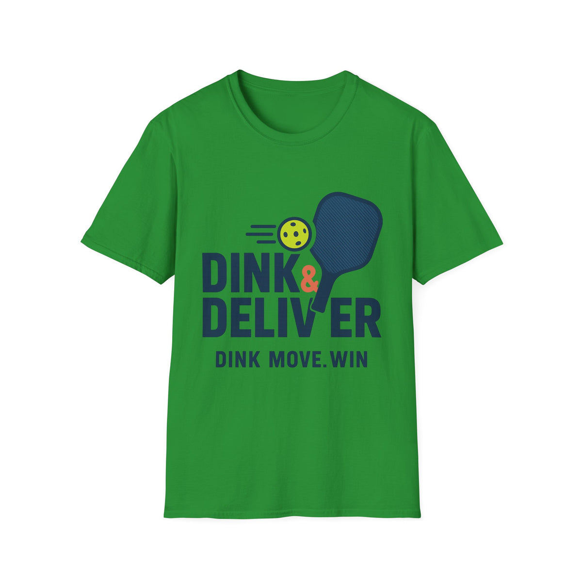 Pickleball Player T‑Shirt — 'Dink. Drive. Deliver.' Graphic Tee for Pickleball Fans - Trending Now - August 2026