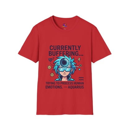 Currently Buffering T-Shirt — Funny Aquarius Zodiac Tee