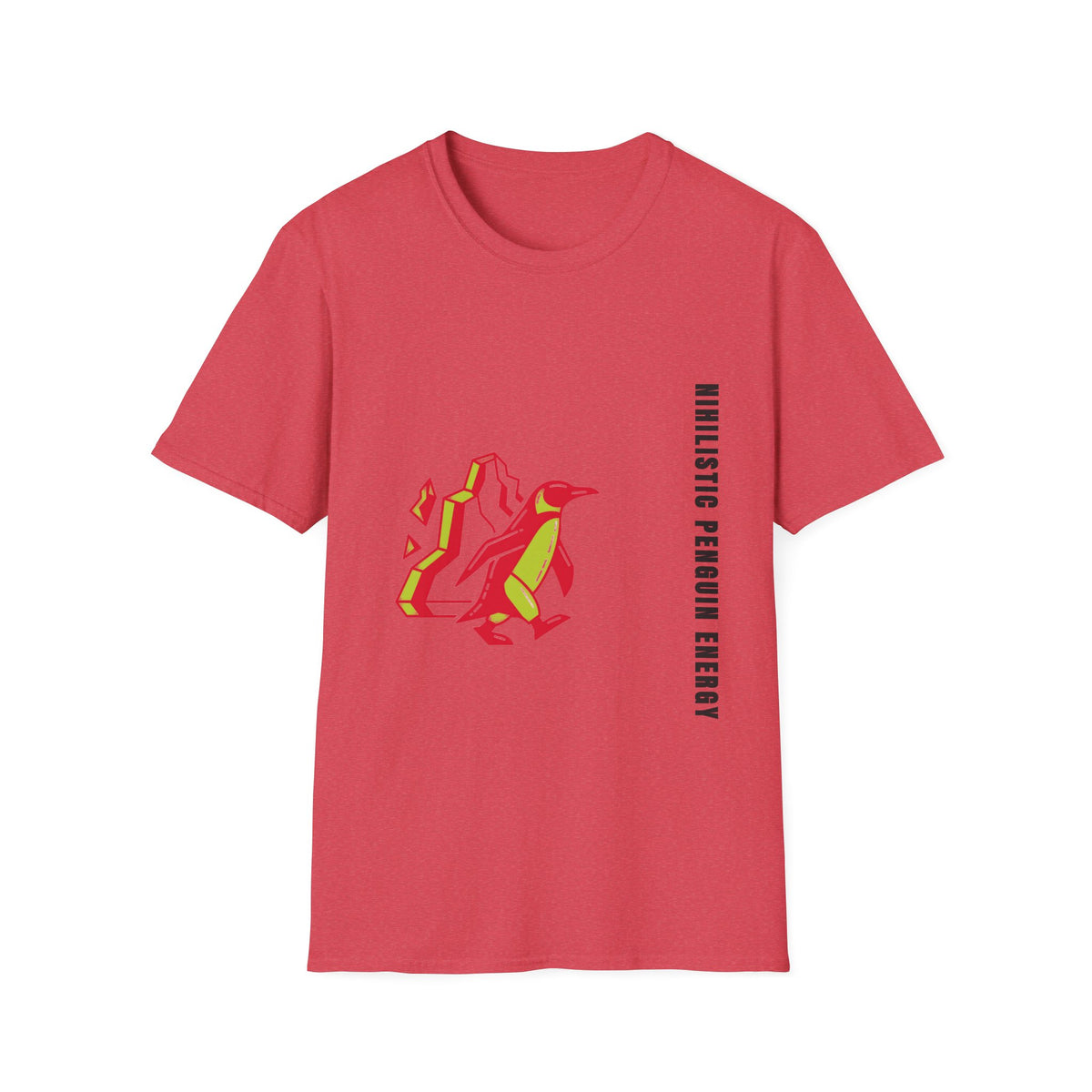 Penguin Mountains T-Shirt — Stylized Colorblock Penguin Graphic Tee - Trending Now - September 2026