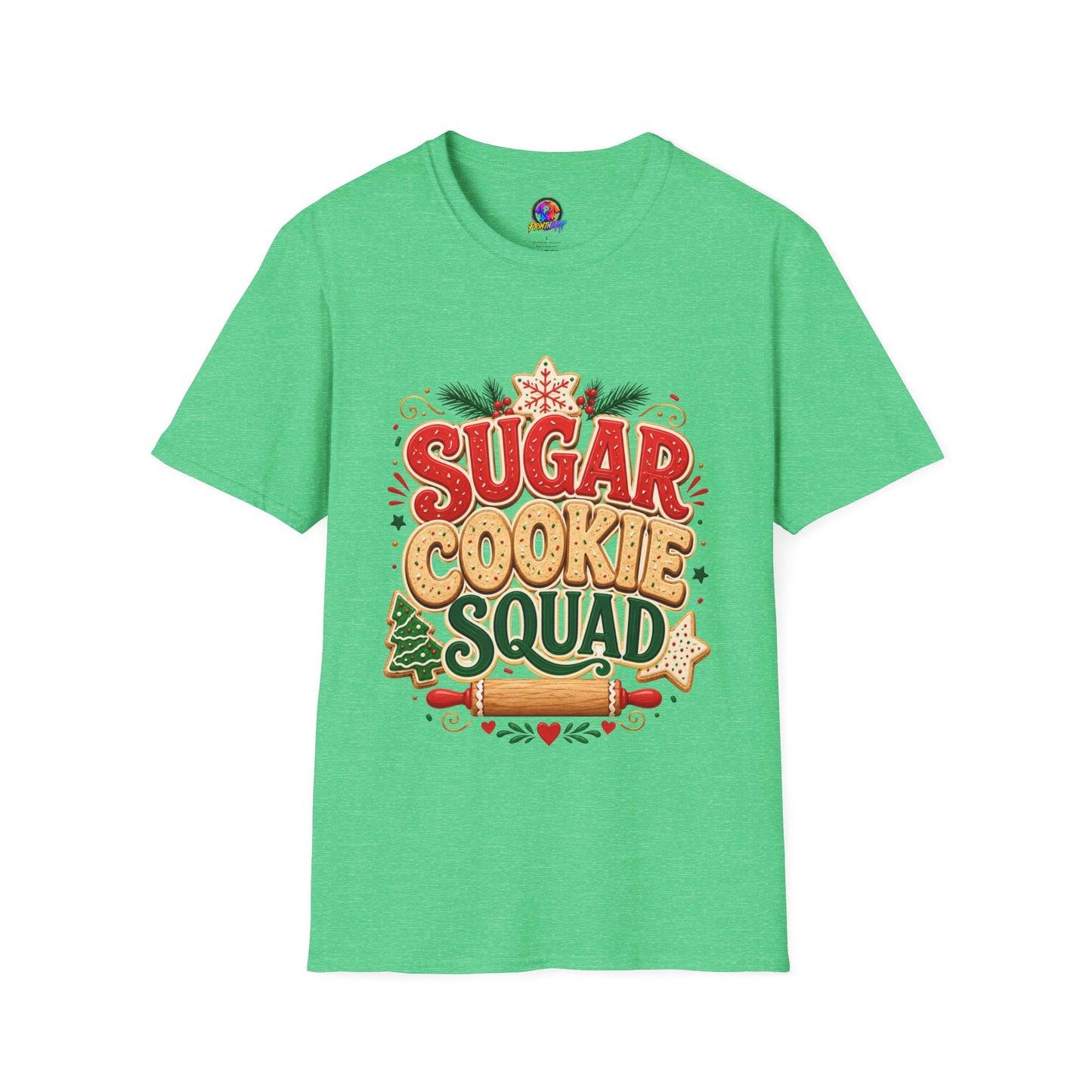 Sugar Cookie Squad T-Shirt — Festive Holiday Baking Graphic Tee