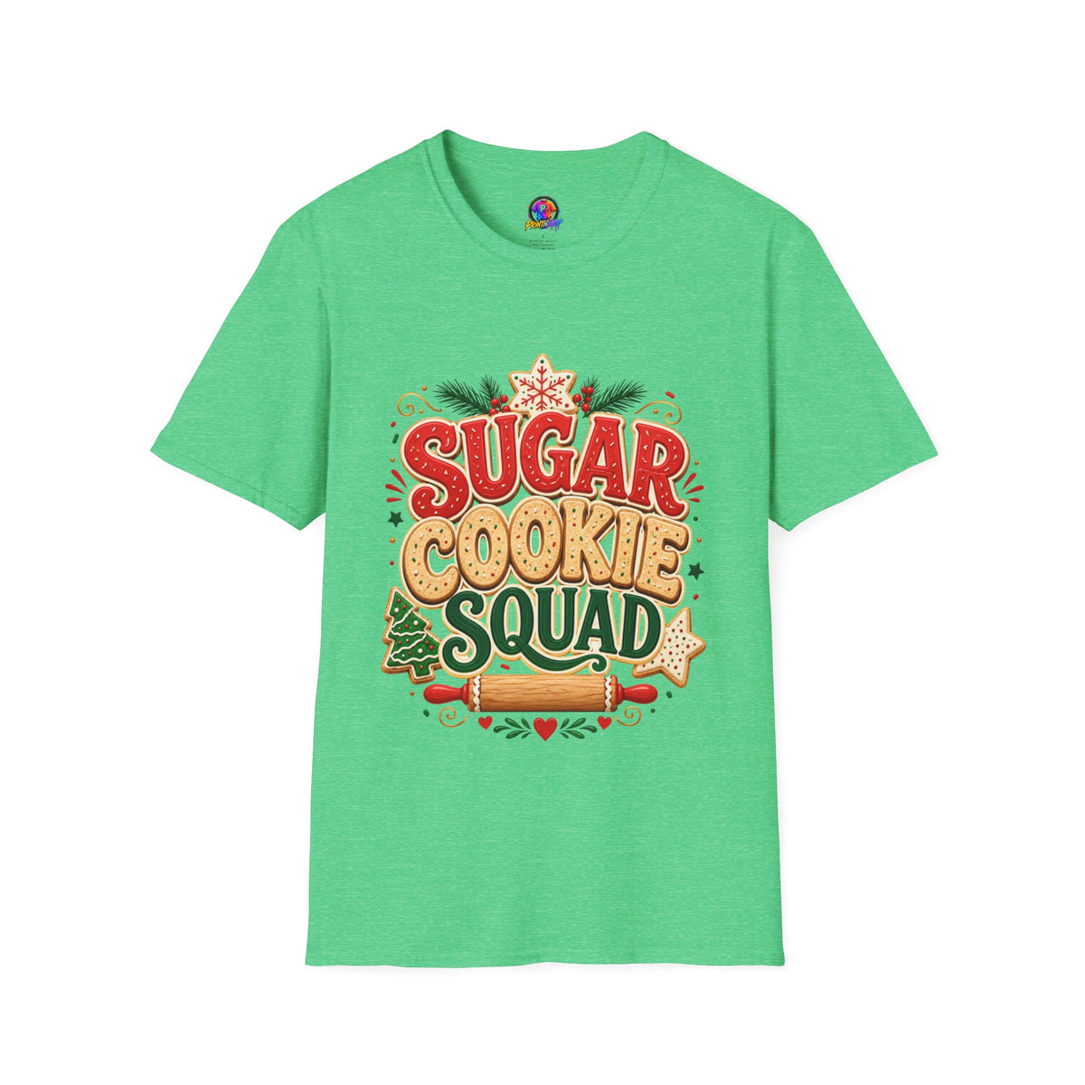 Sugar Cookie Squad T-Shirt — Festive Holiday Baking Graphic Tee