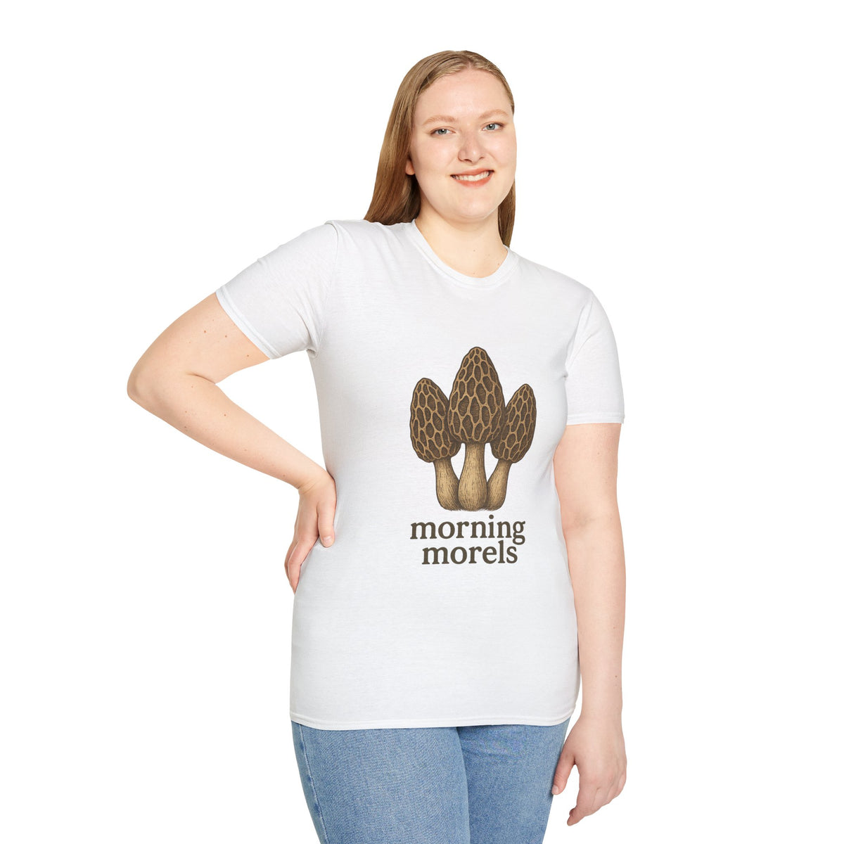 Morel Mushroom T-Shirt — Forager Graphic Tee ("Morel Hunter") - Trending Now - August 2026