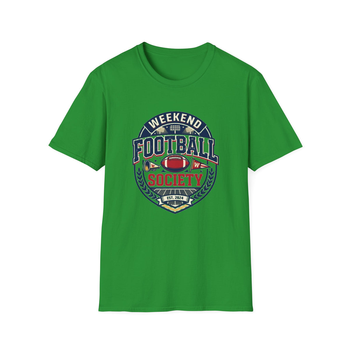 Weekend Football Pocket Graphic T‑Shirt — Retro American Football Logo Tee - Trending Now - August 2026