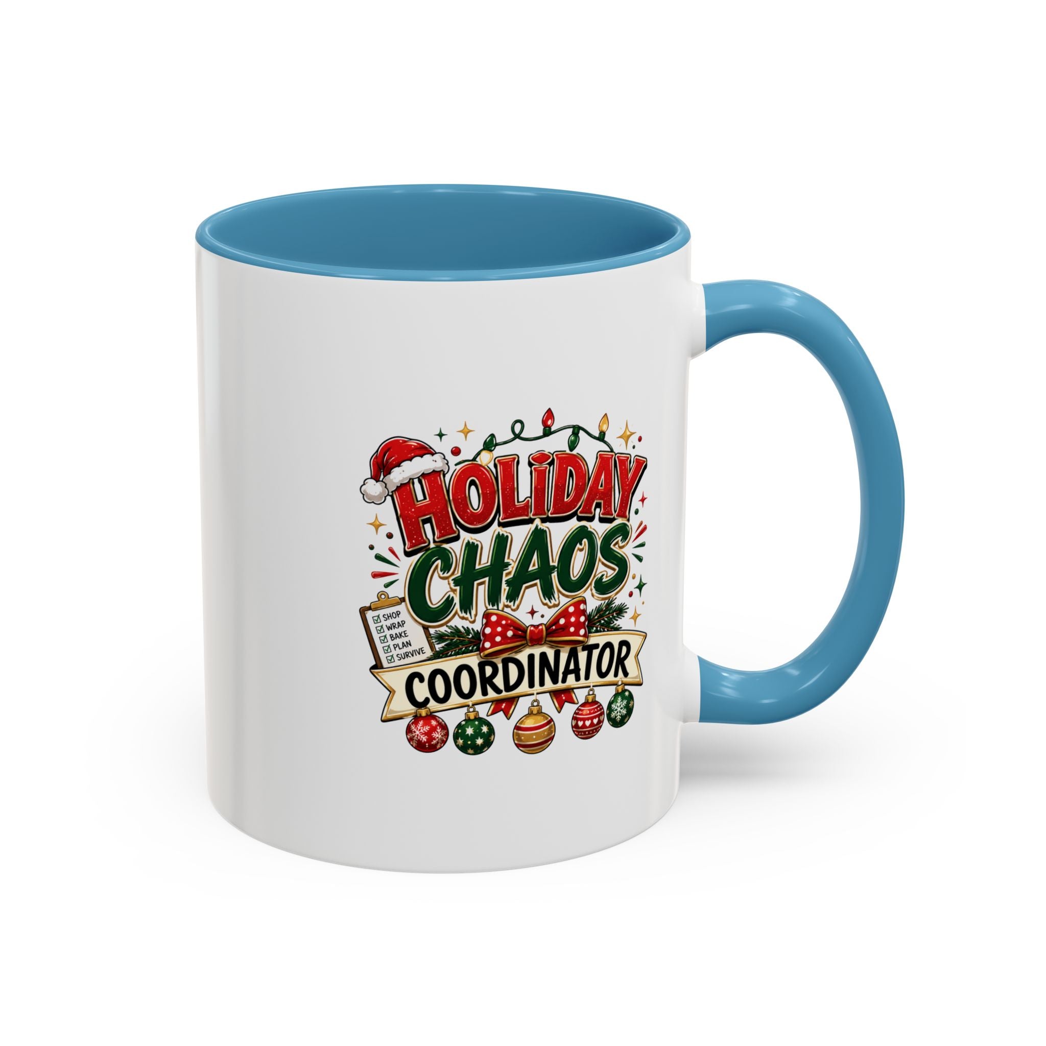Accent Coffee Mug Holiday Chaos Coordinator