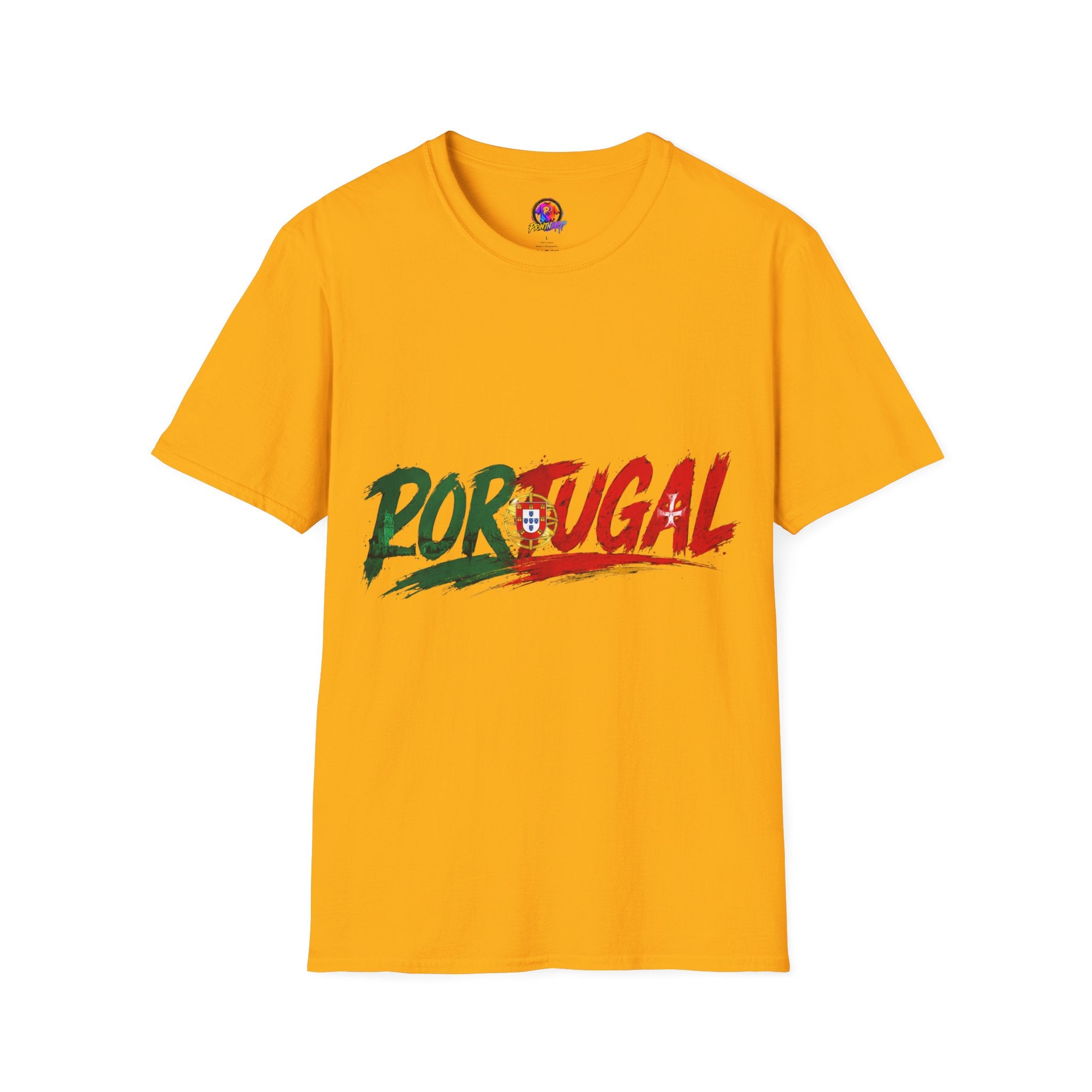 Portugal Flag Script T-Shirt — Portuguese Pride Tee