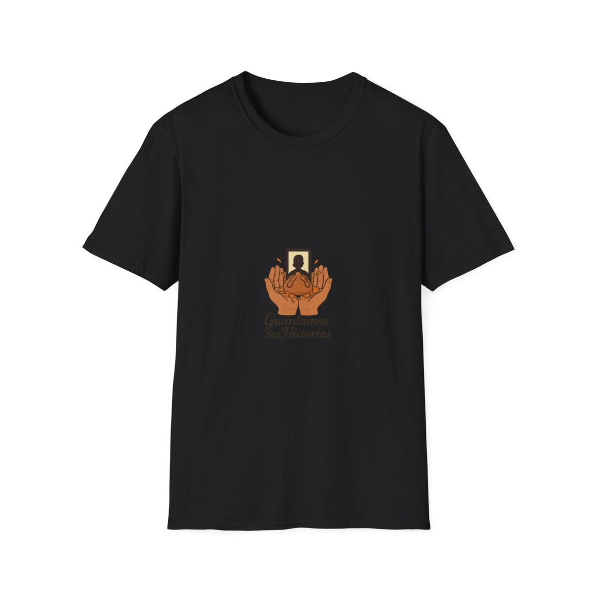Guardian Hands Photo Keepsake T-Shirt — "Guardamos Sus Memorias" - Trending Now - October 2026